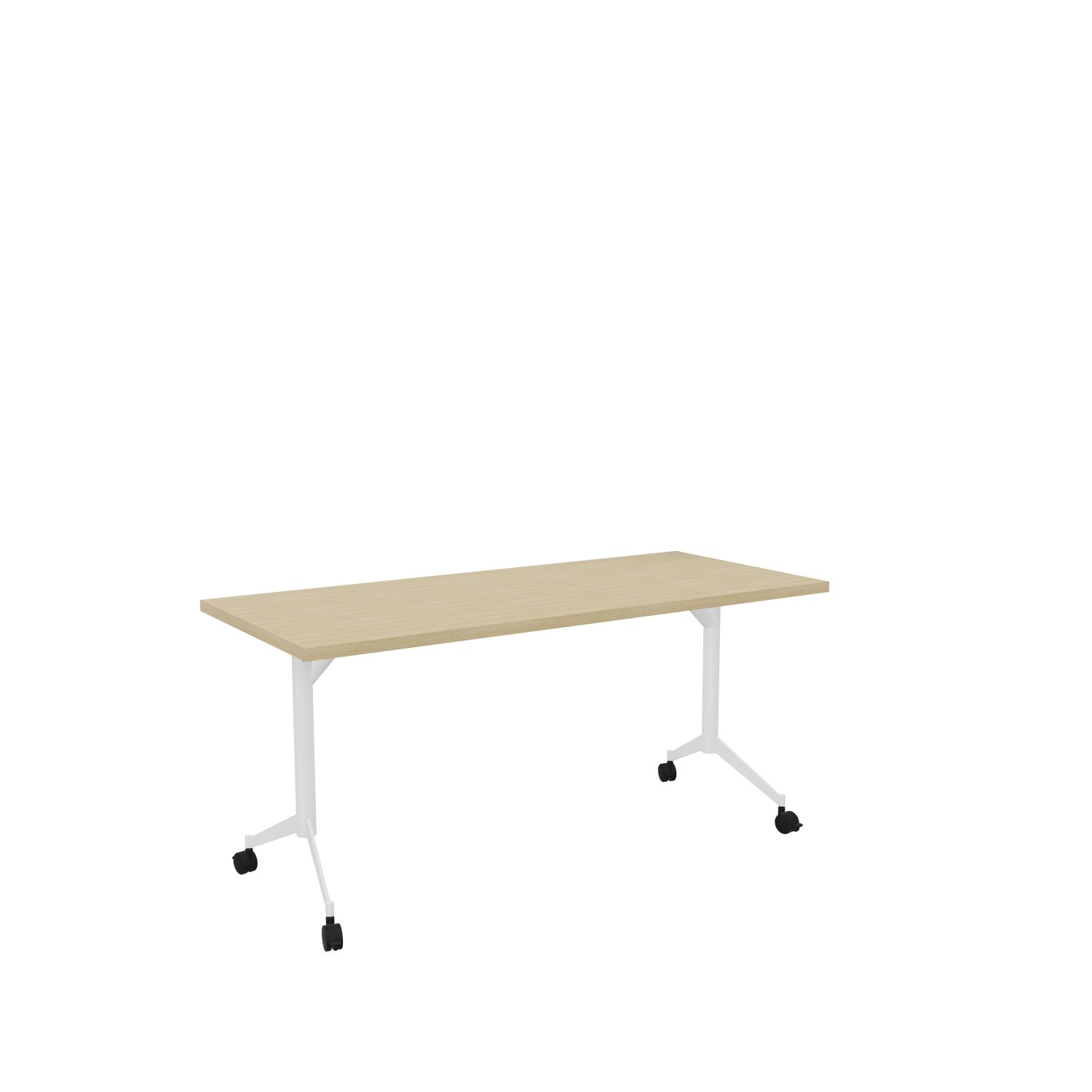Klapptisch-auf-Rollen-160x70-Eiche-Weiss-bmsofort-1 Seminar