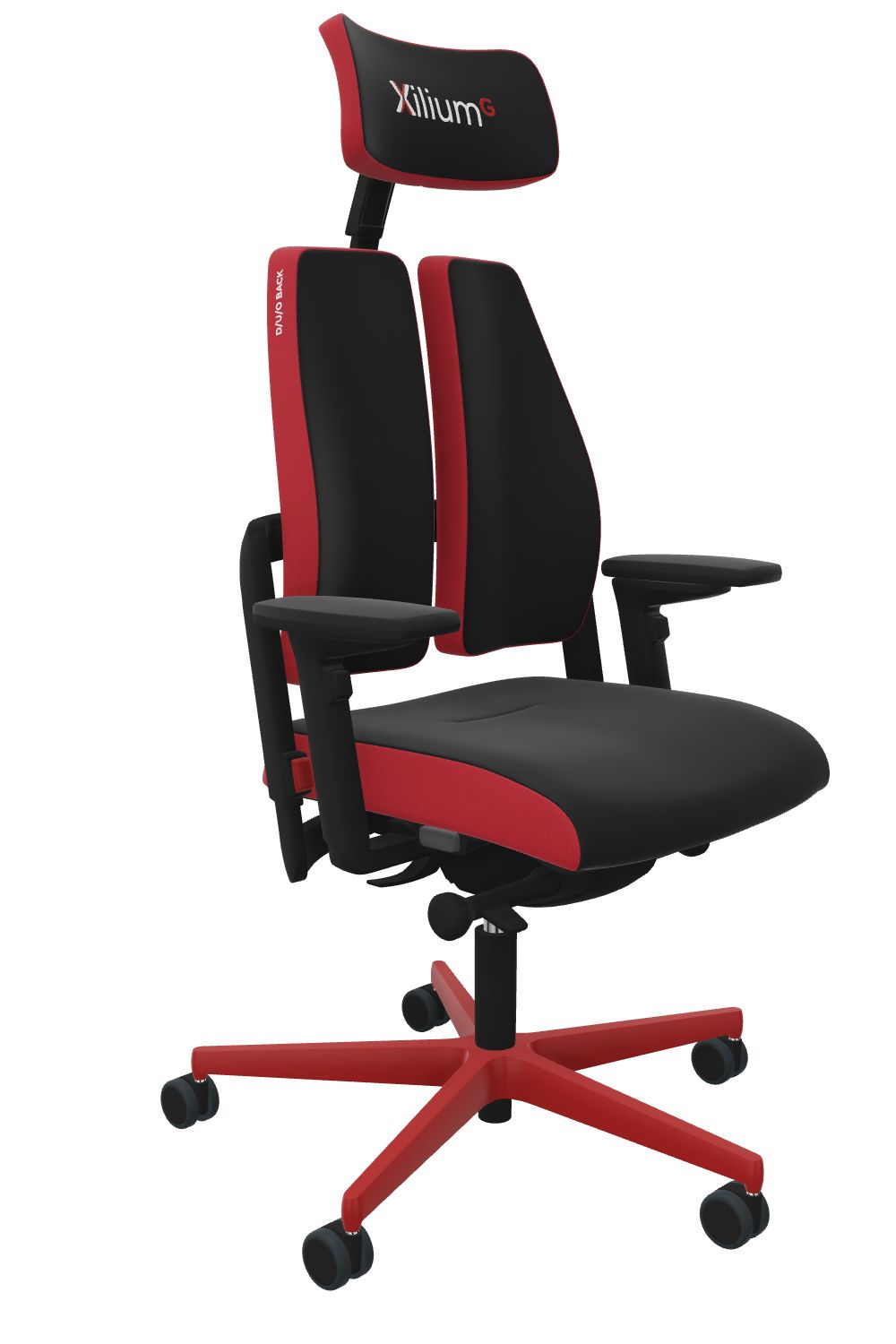 Homeofficestuhl-Xilium-G-rot-bmsofort-1 Xilium Gaming Edition