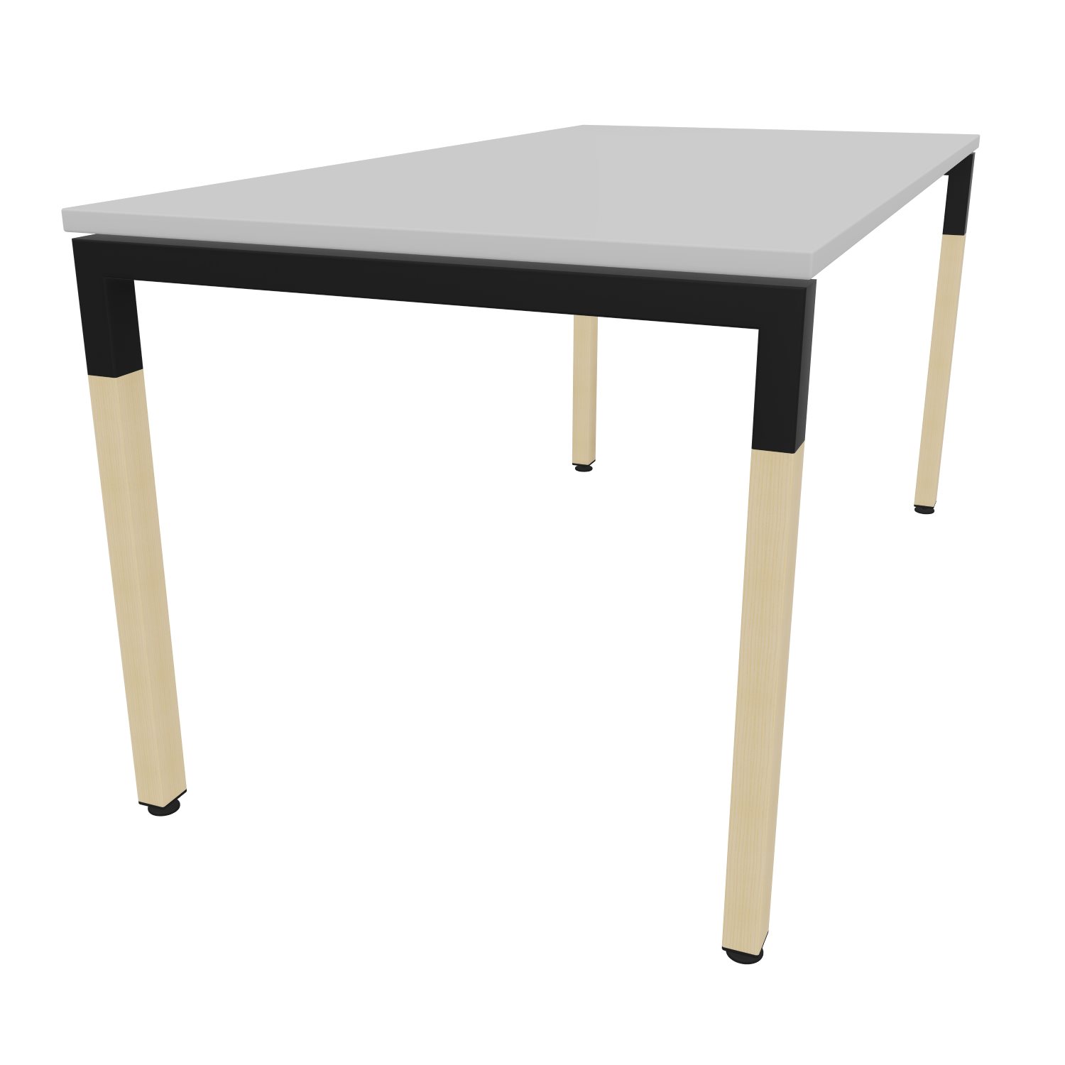 Schreibtisch-Oviedo-Home-4-160x80-grau-schwarz-bmsofort-2 Oviedo Home Schreibtisch