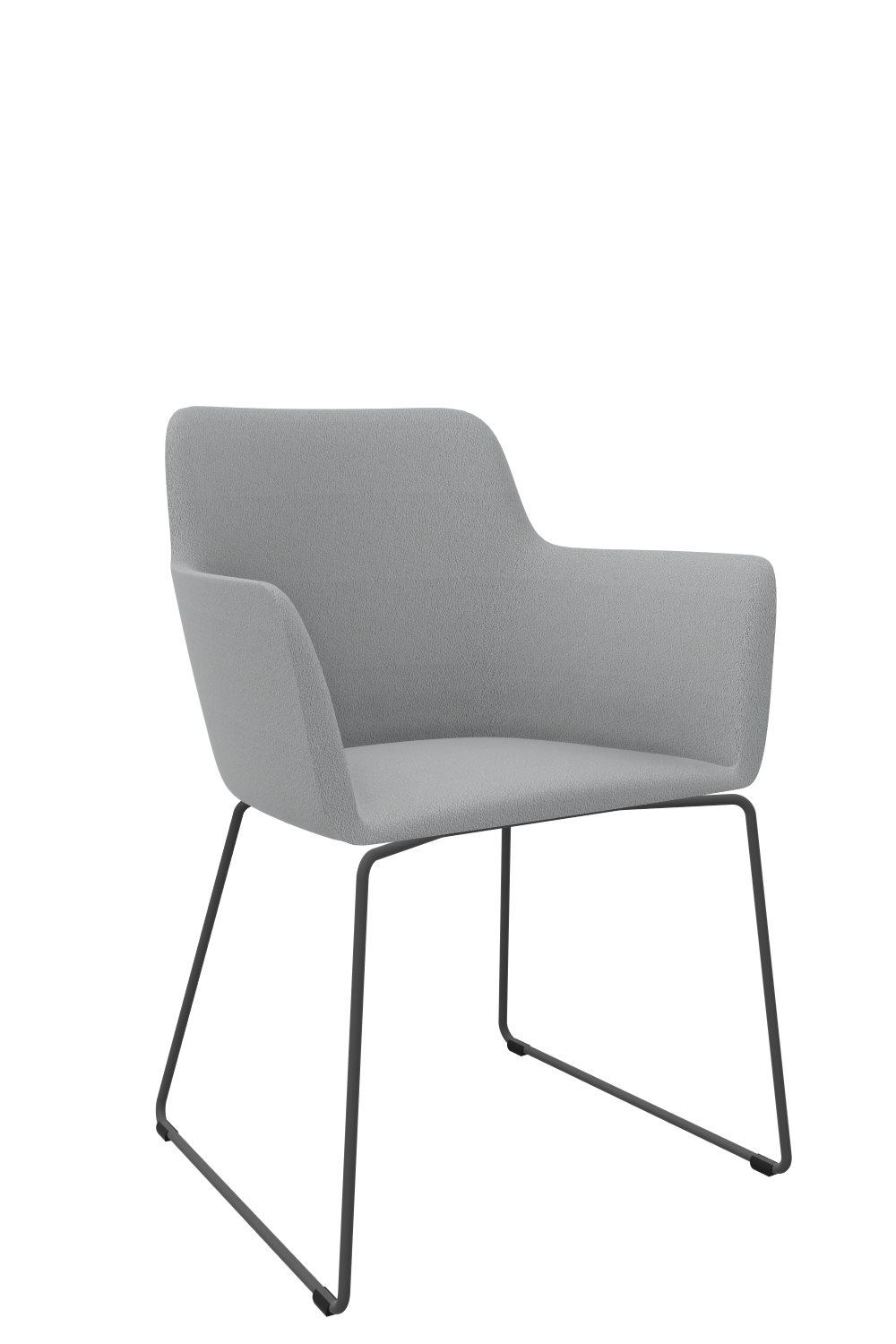 Besucherstuhl-Lucca-Kufengestell-hellgrau-anthrazit-bmsofort-1 Objektstuhl Lucca