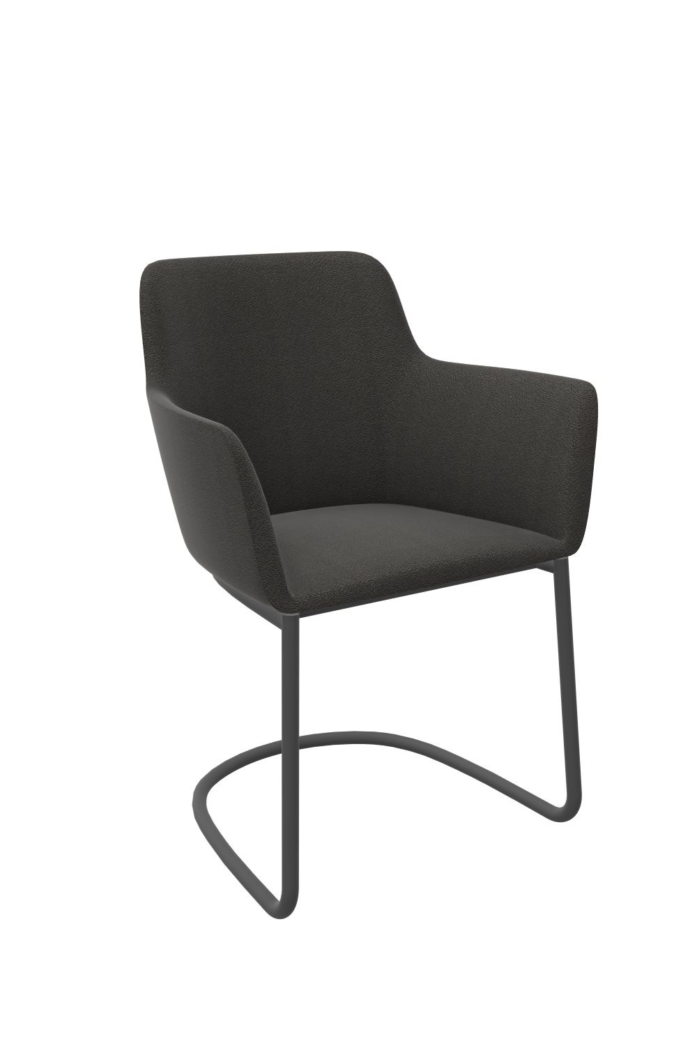 Freischwinger-Lucca-anthrazit-anthrazit-bmsofort-1 Objektstuhl Lucca