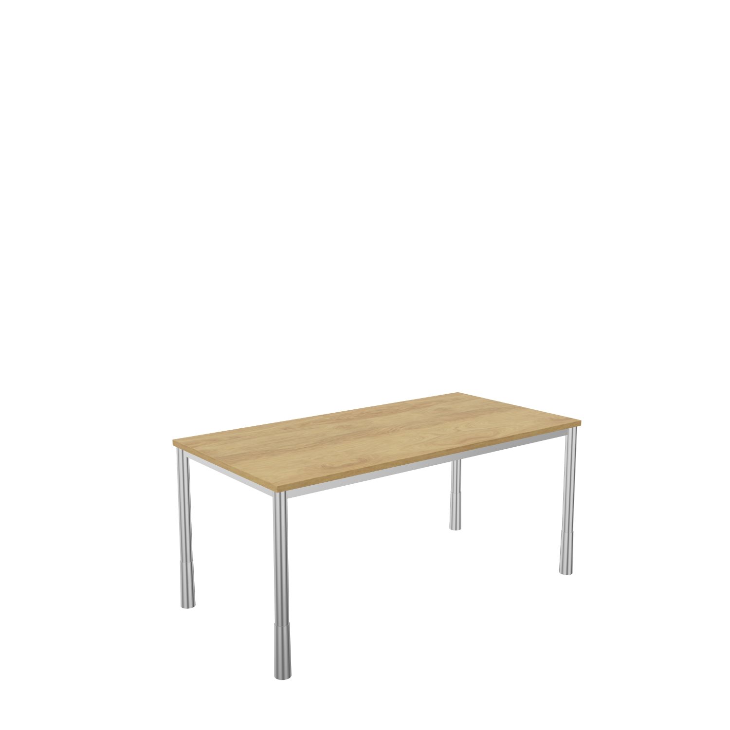 Schreibtisch-Rundrohr-Tarragona-160-80-pacana-alu-bmsofort-1 Tarragona Rechtecktisch