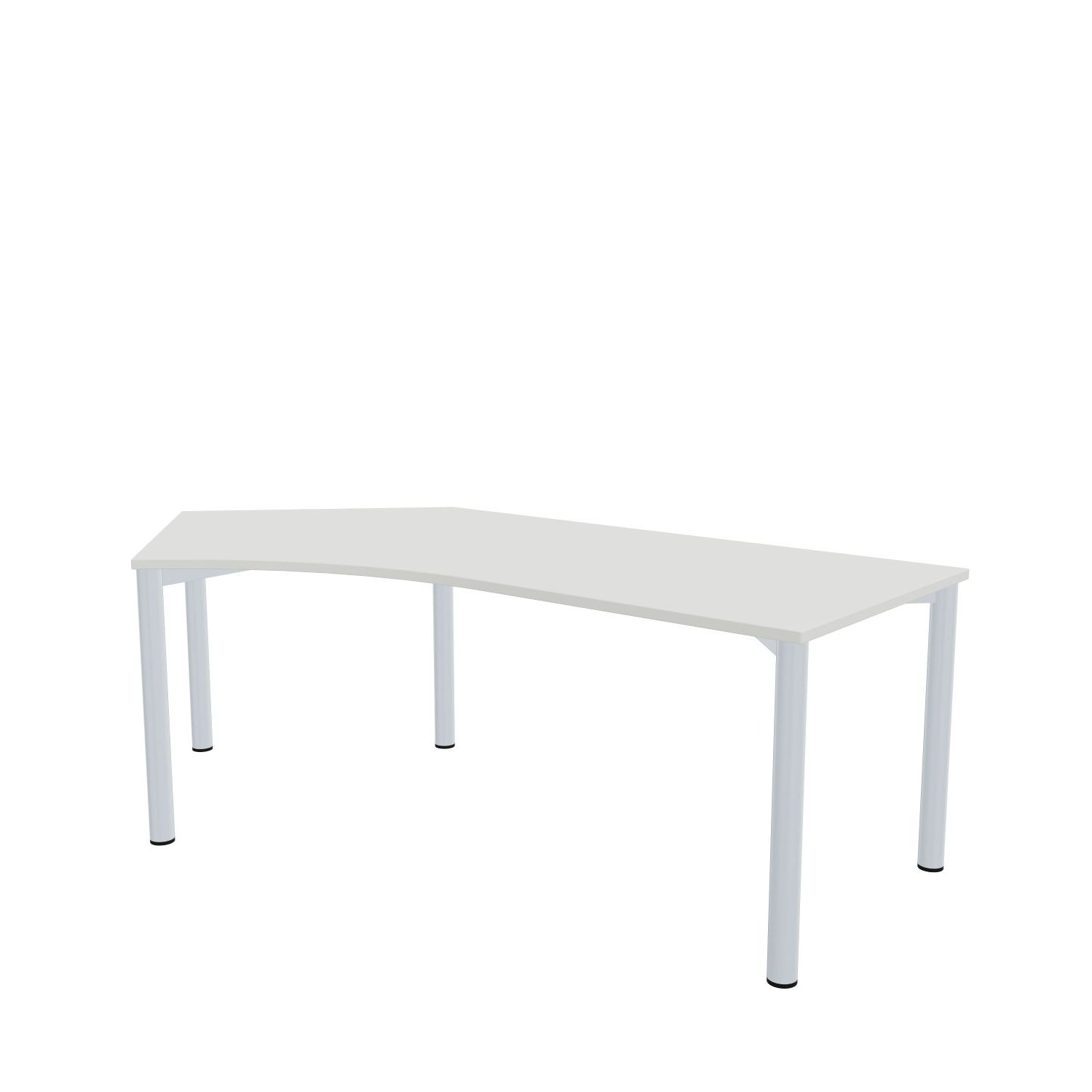 Freiformtisch-135-Grad-Imola-4-weiss-alu-bmsofort-1 Imola Freiformtisch