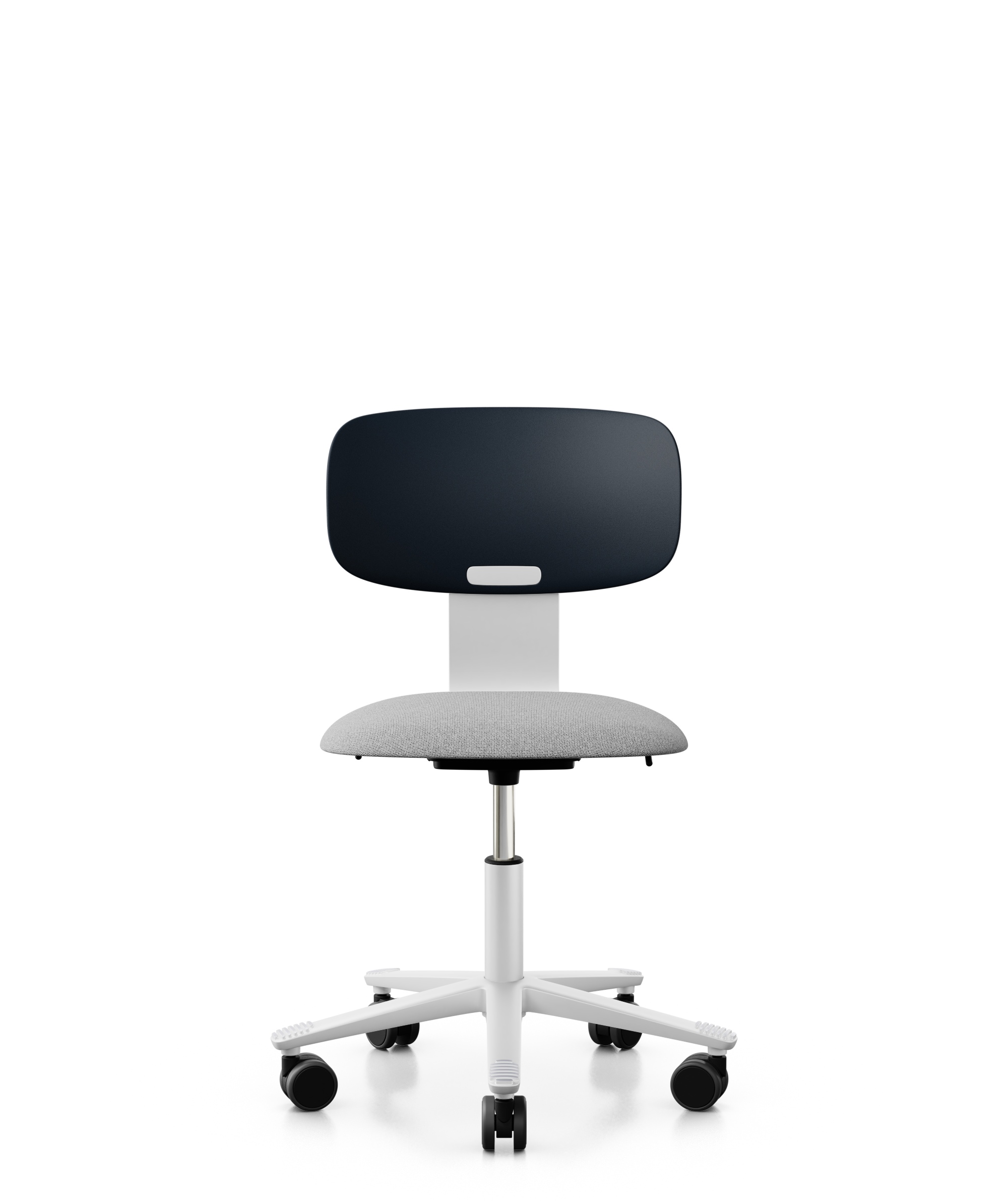 Arbeitsstuhl-Tion-Sitz-gepolstert-dunkelblau-weiss-grau-bmsofort-1 Homeofficestuhl Tion Sitz gepolstert