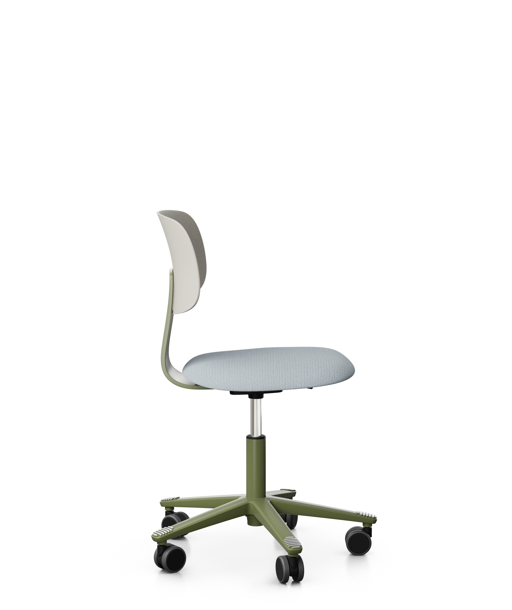 Arbeitsstuhl-Tion-Sitz-gepolstert-hellgrau-moss-hellgrau-bmsofort-2 Homeofficestuhl Tion Sitz gepolstert