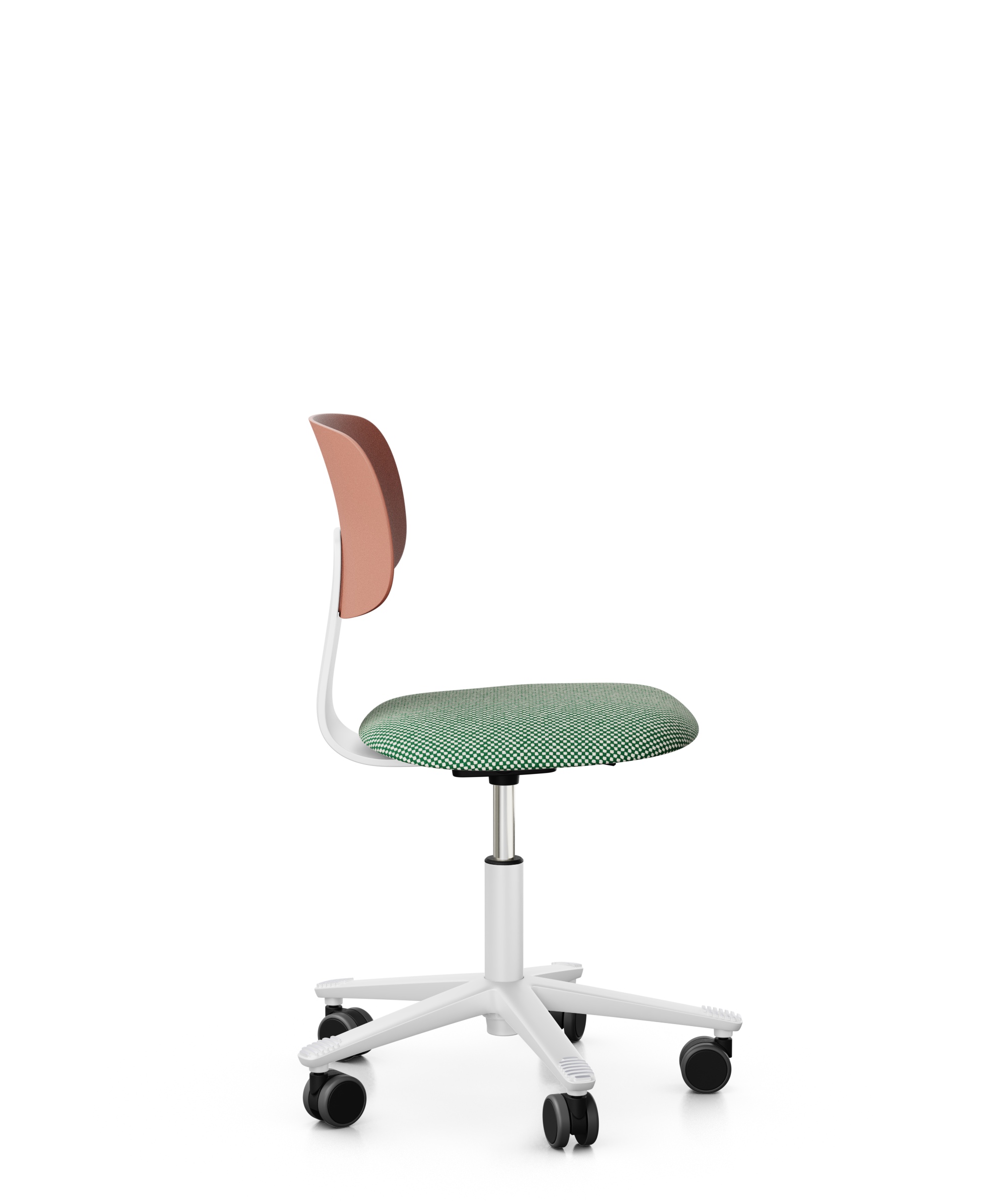 Arbeitsstuhl-Tion-Sitz-gepolstert-rose-weiss-grün-weiss-bmsofort-2 Homeofficestuhl Tion Sitz gepolstert