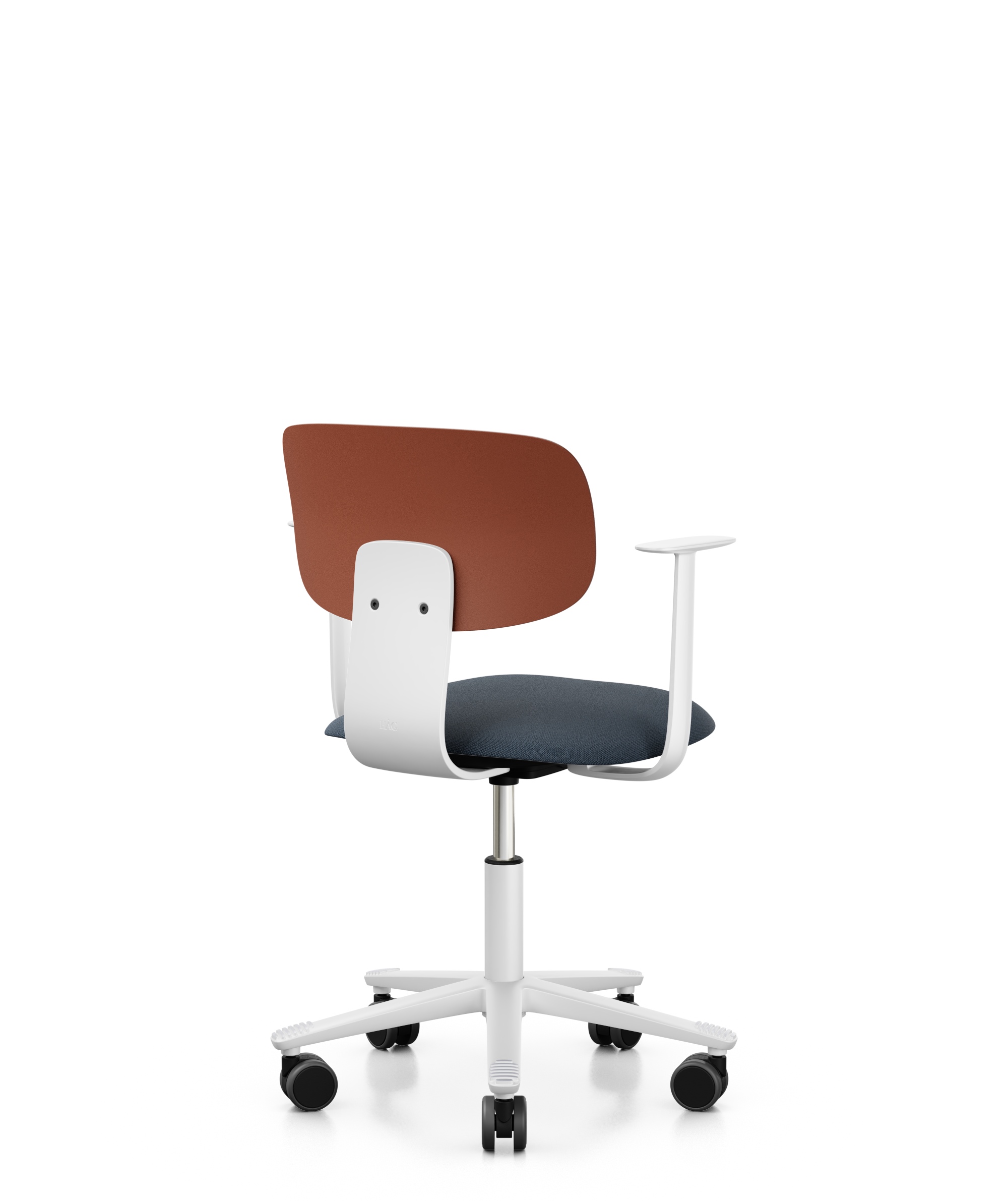 Arbeitsstuhl-Tion-Sitz-gepolstert-kastanie-weiss-dunkelblau-bmsofort-3 Homeofficestuhl Tion Sitz gepolstert