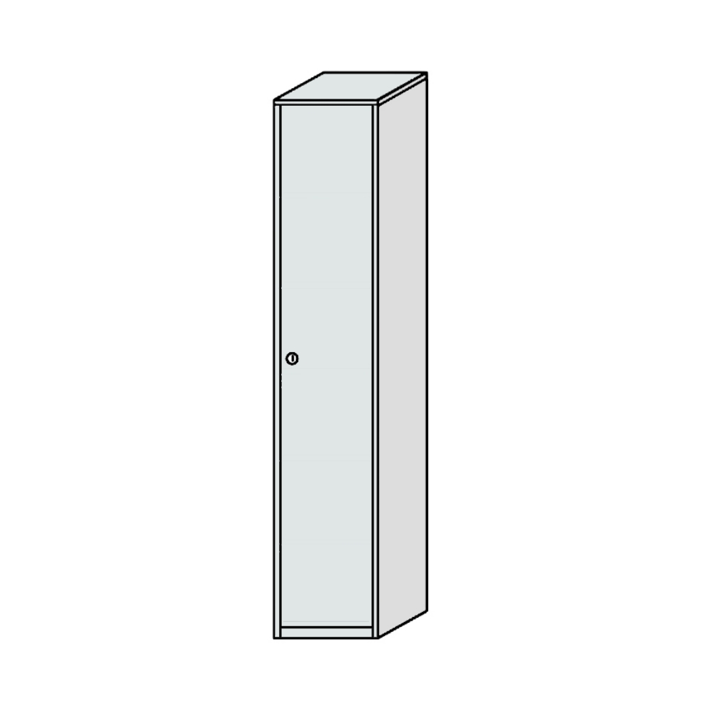 Aktenschrank schmal rechts