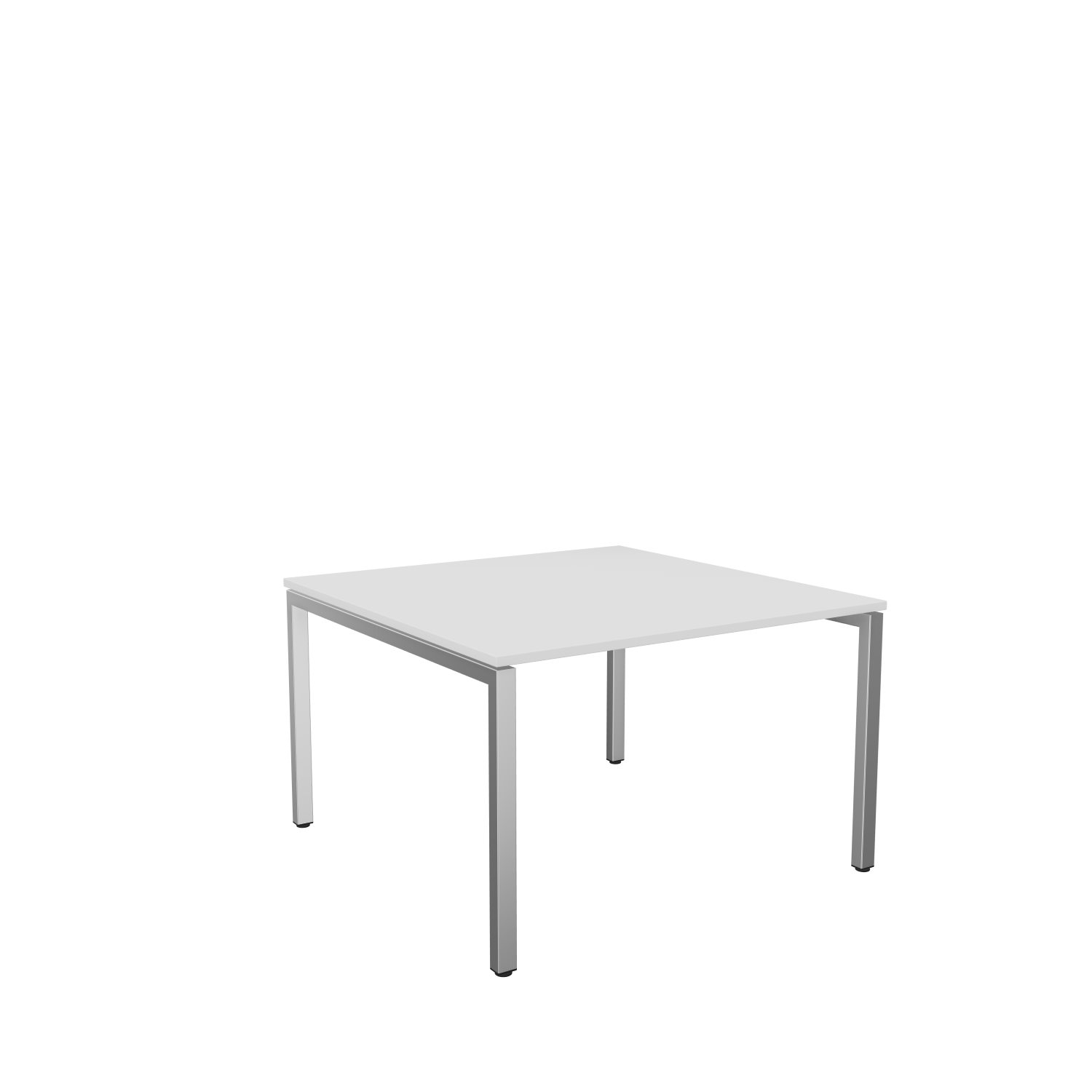 Konferenztisch-Oviedo-120x120-weiss-alufarben-bmsofort-1 Oviedo Konferenztisch Rechteckform