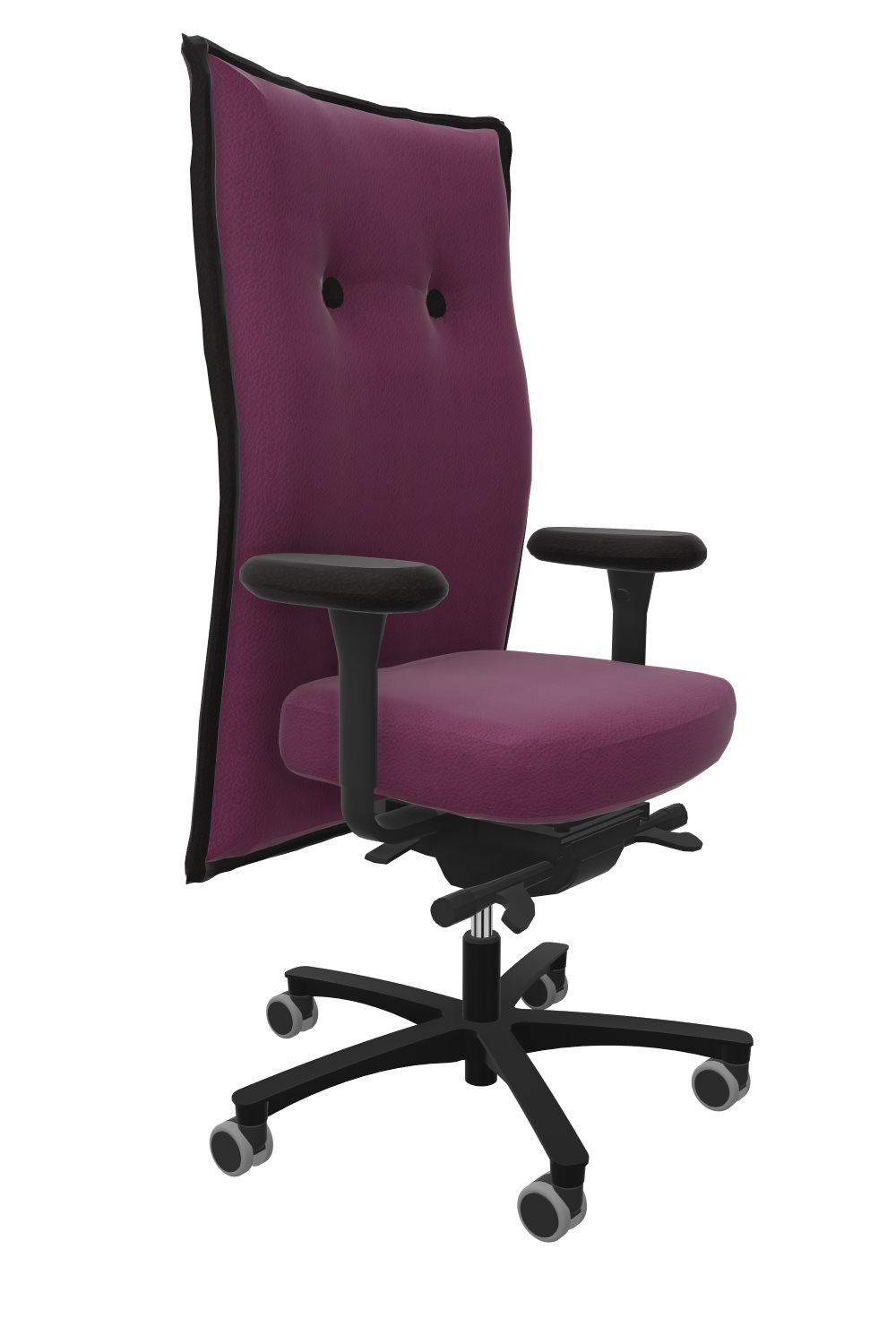 Chefsessel-Brasilian-Chair-lila-schwarz-bmsofort-2 Brasilian Chair Individuell