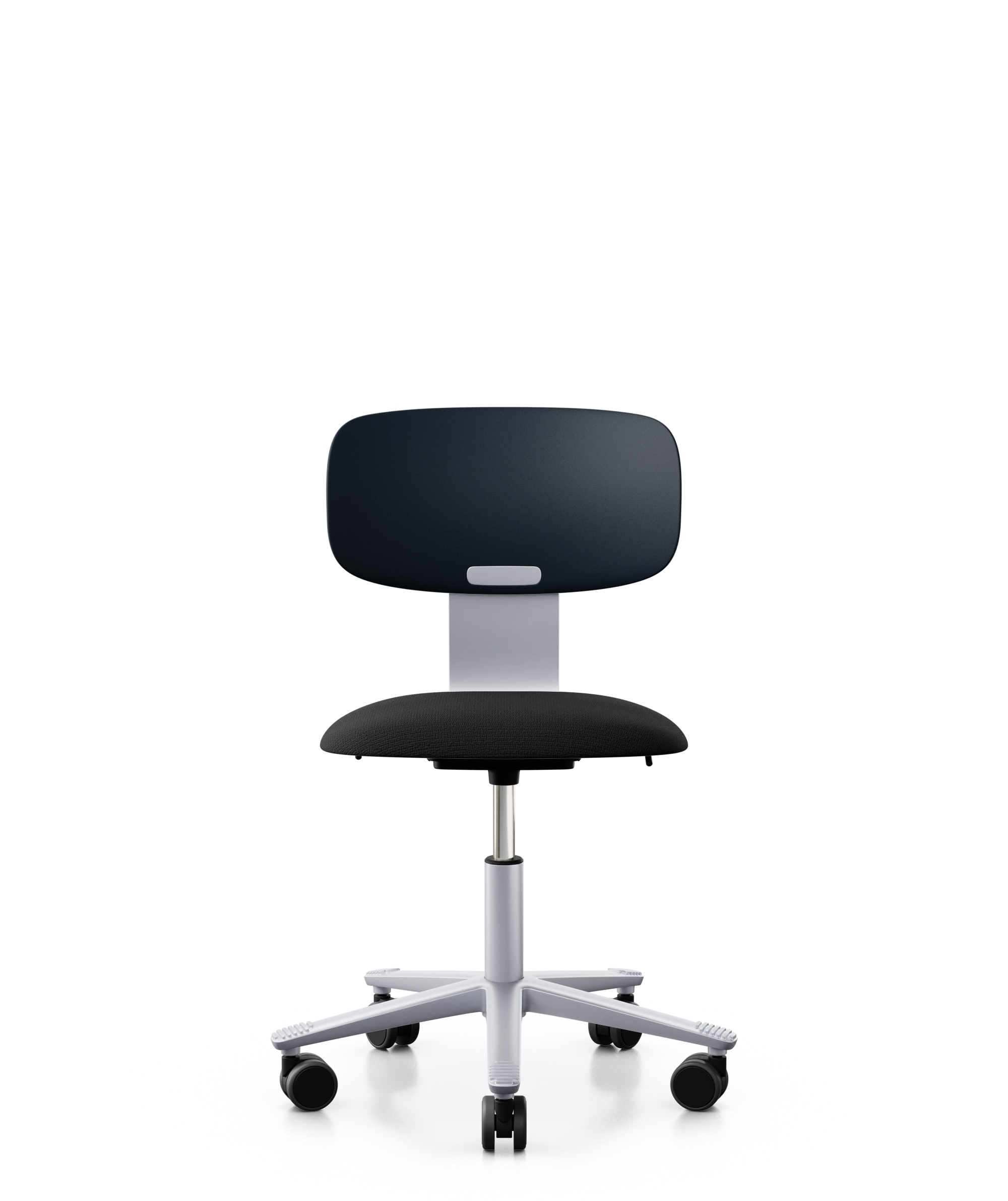 Arbeitsstuhl-Tion-Sitz-gepolstert-dunkelblau-silber-schwarz-bmsofort-1 Homeofficestuhl Tion Sitz gepolstert