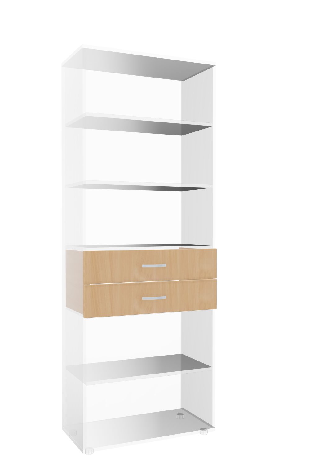 Schubkasteneinsatz-80-cm-Imola-Buche-bmsofort Imola Schübe für Regal