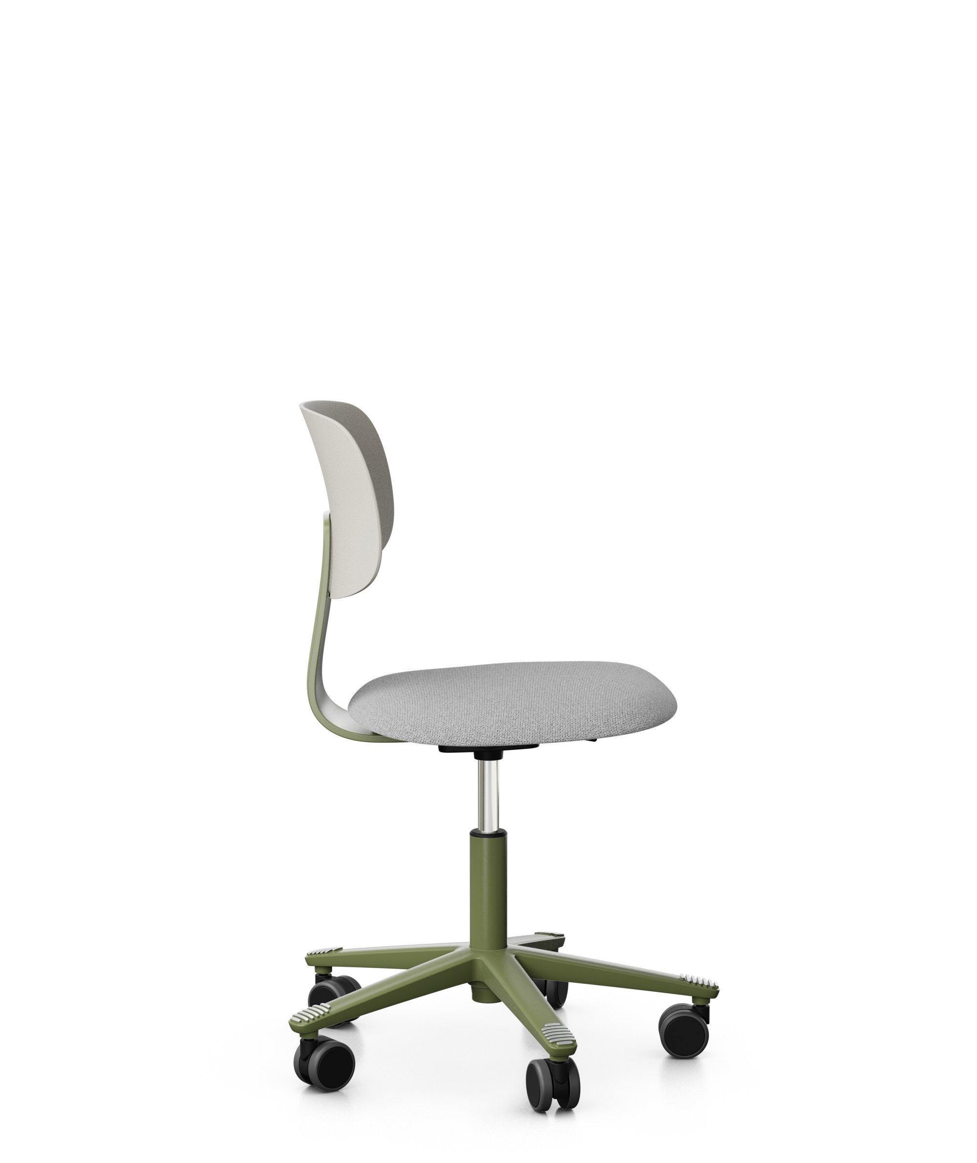 Arbeitsstuhl-Tion-Sitz-gepolstert-hellgrau-moos-grau-bmsofort-2 Homeofficestuhl Tion Sitz gepolstert