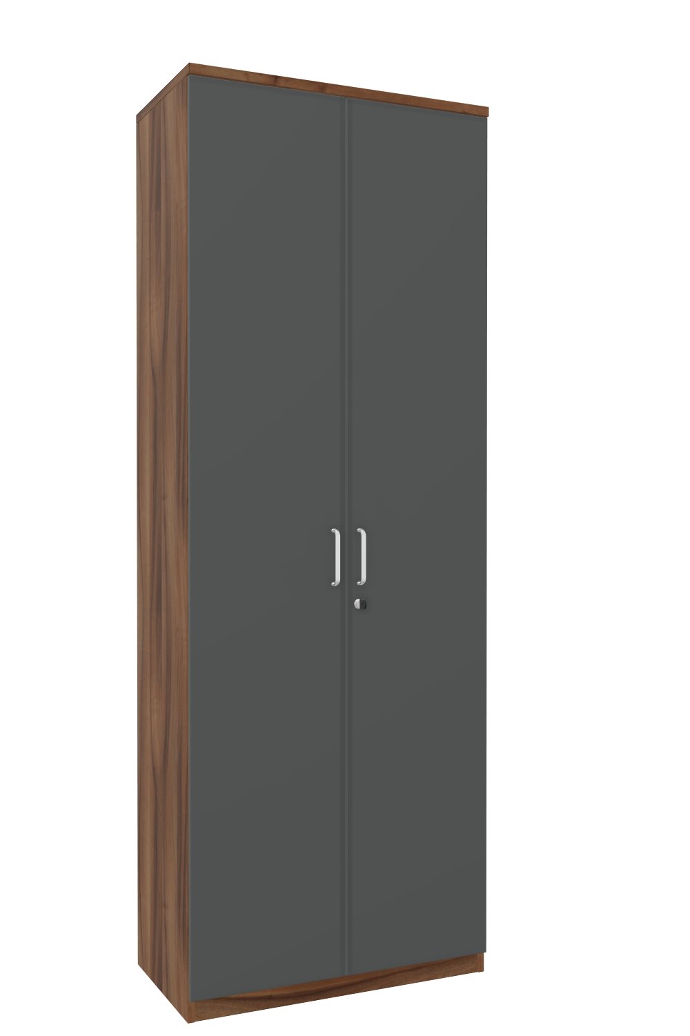 Aktenschank-6-OH-Tarragona-Nussbaum-Graphit-Alufarben-bmsofort-1 Tarragona Aktenschrank