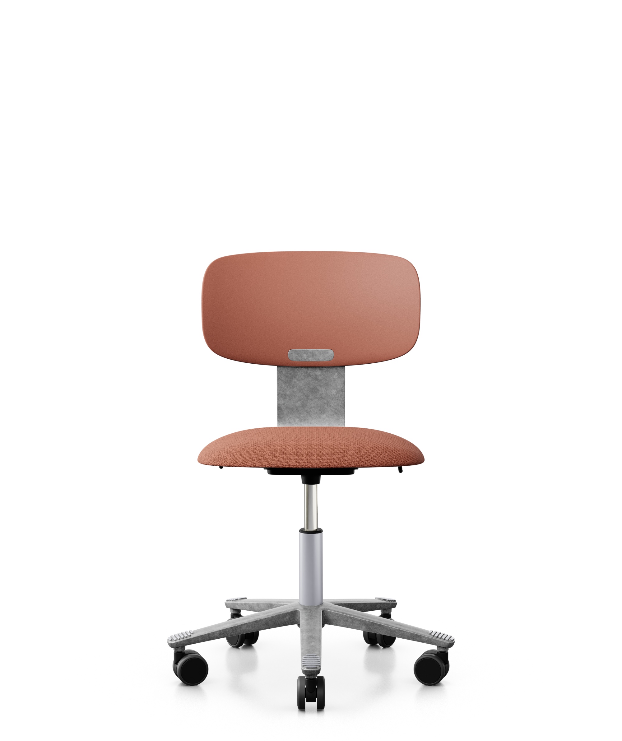 Arbeitsstuhl-Tion-Sitz-gepolstert-rose-getrommelt-ziegelrot-bmsofort-1 Homeofficestuhl Tion Sitz gepolstert