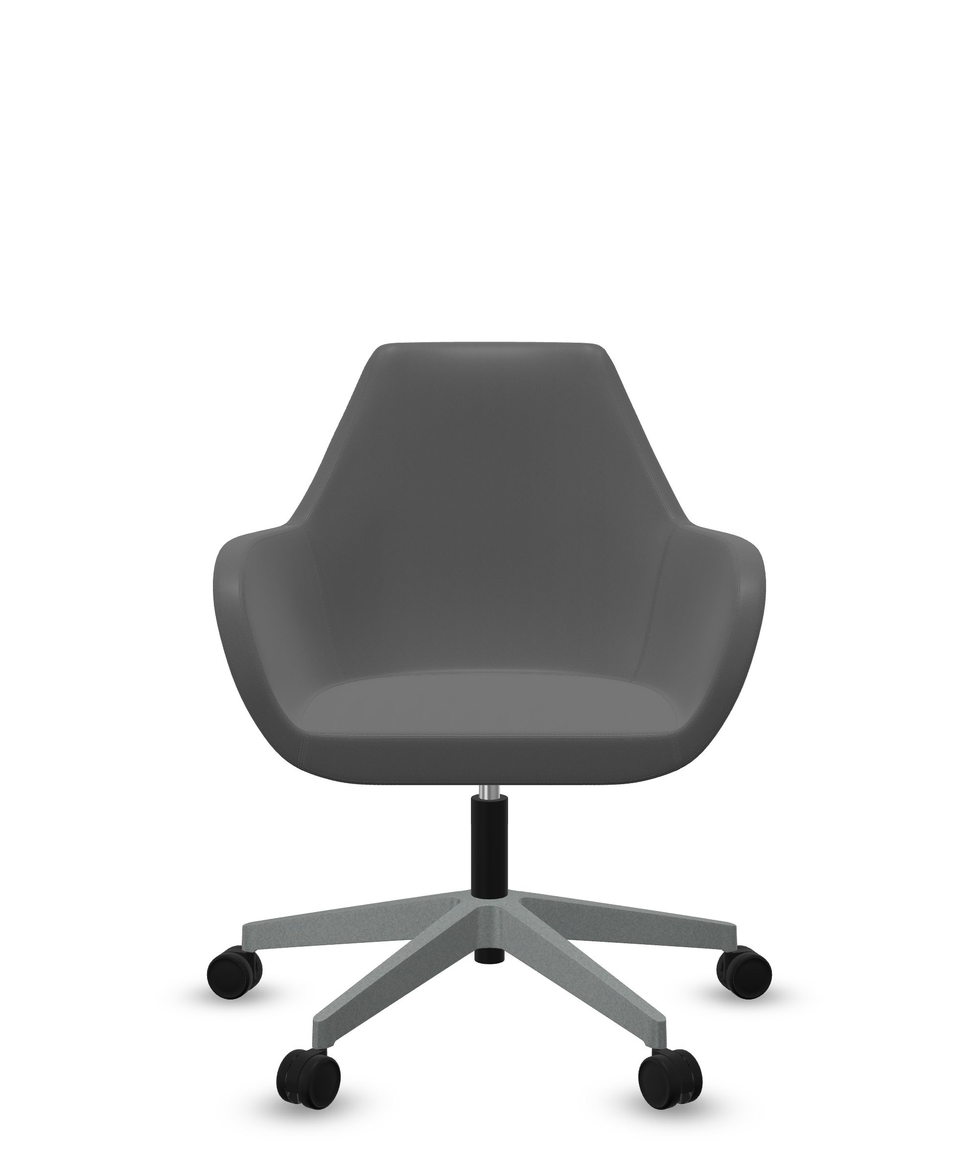 Loungesessel-Lounge-E-anthrazit-weissalu-bmsofort-1 Lounge E