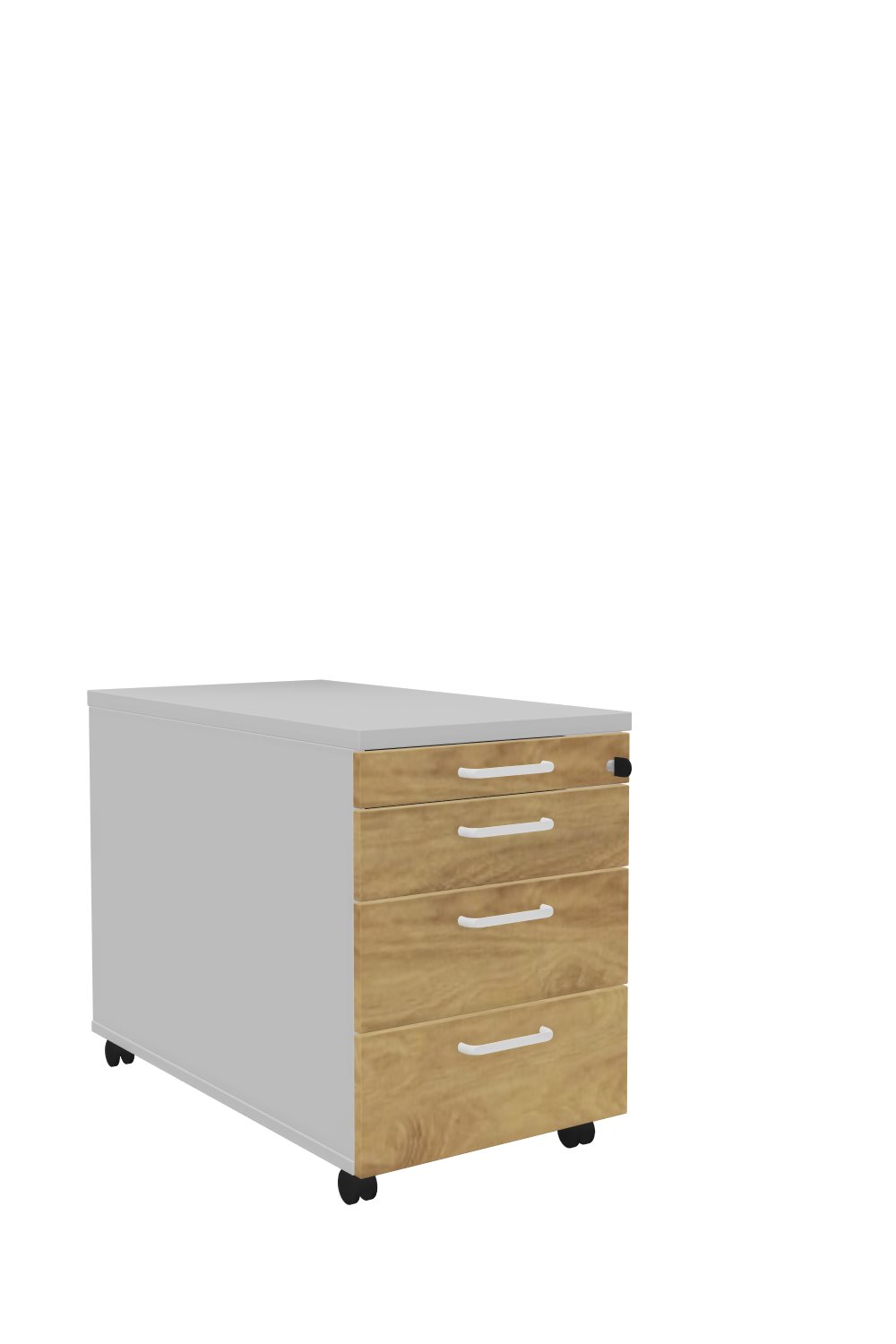 Tarragona Rollcontainer mit Schubkästen