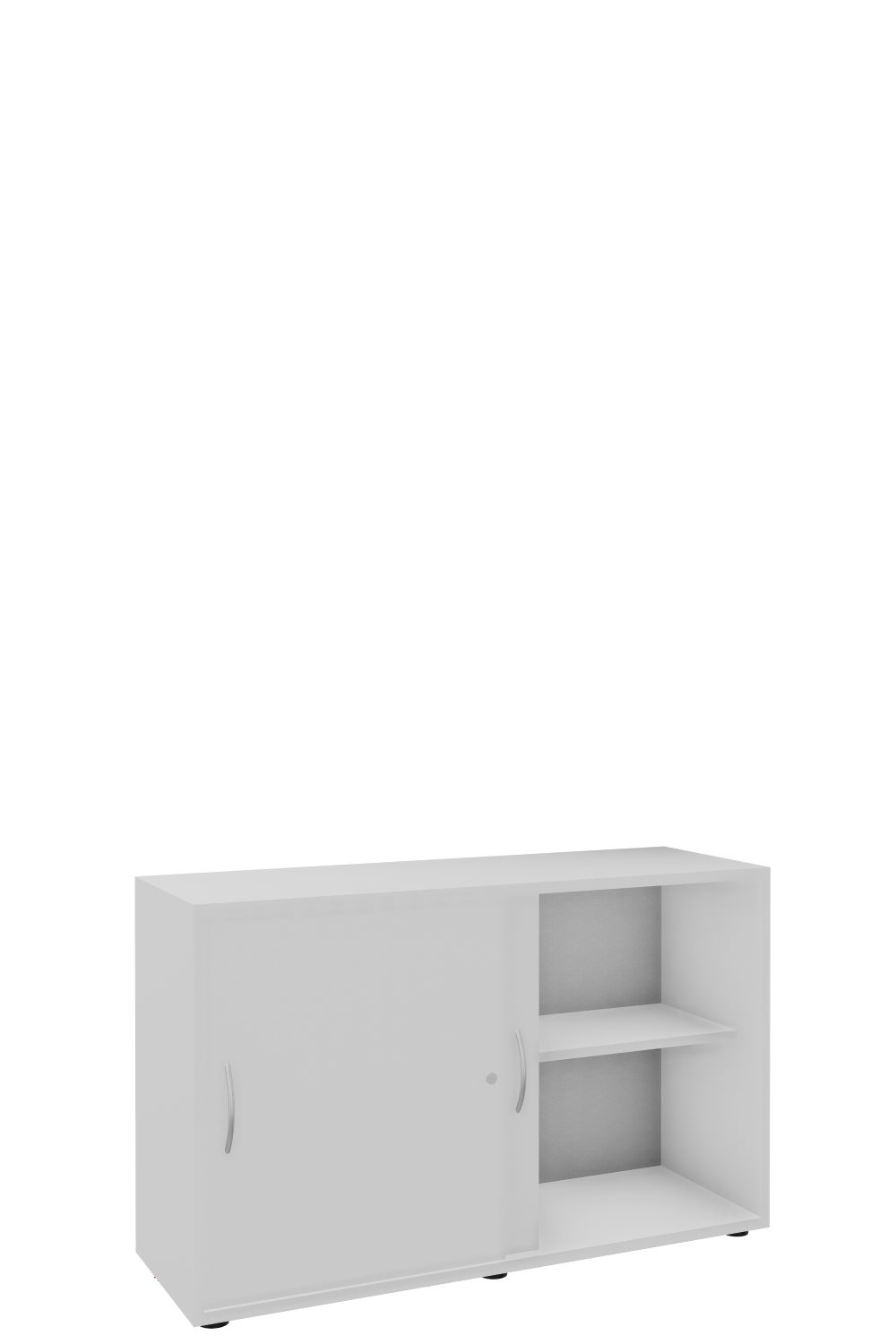 Schiebetürenschrank-Monza-2-OH-lichtgrau-lichtgrau-bmsofort-2 Monza Basic Schiebetürenschrank