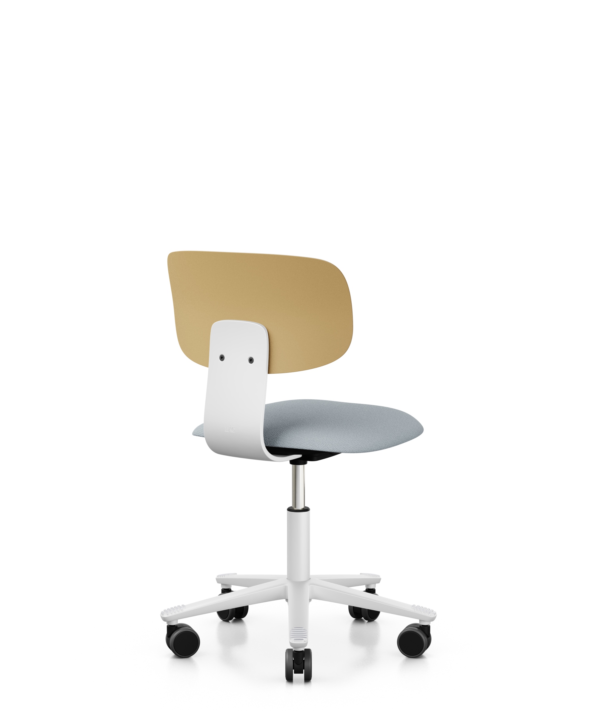 Arbeitsstuhl-Tion-Sitz-gepolstert-ocker-weiss-hellgrau-bmsofort-3 Homeofficestuhl Tion Sitz gepolstert