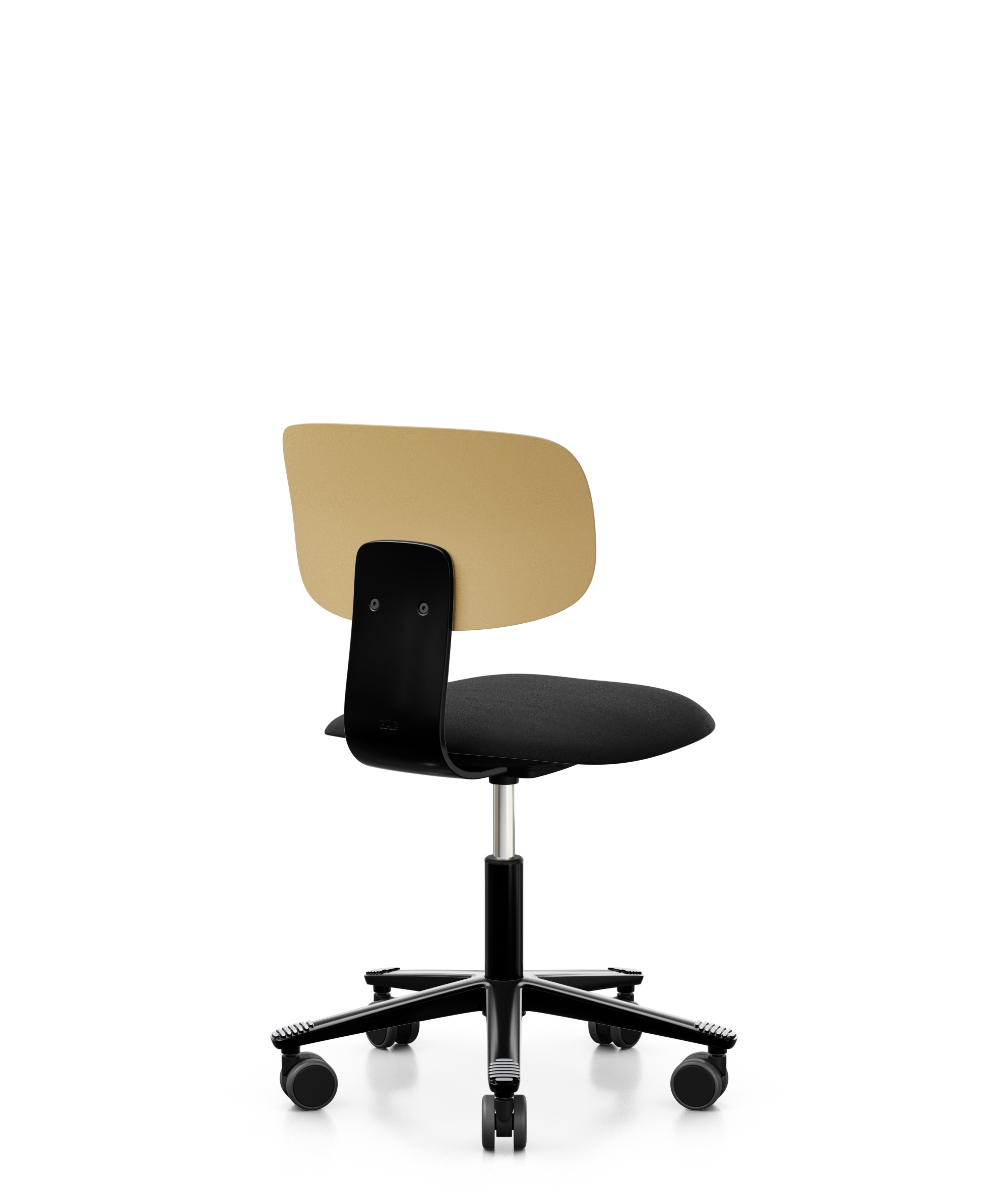 Arbeitsstuhl-Tion-Sitz-gepolstert-ocker-schwarz-schwarz-bmsofort-3 Homeofficestuhl Tion Sitz gepolstert