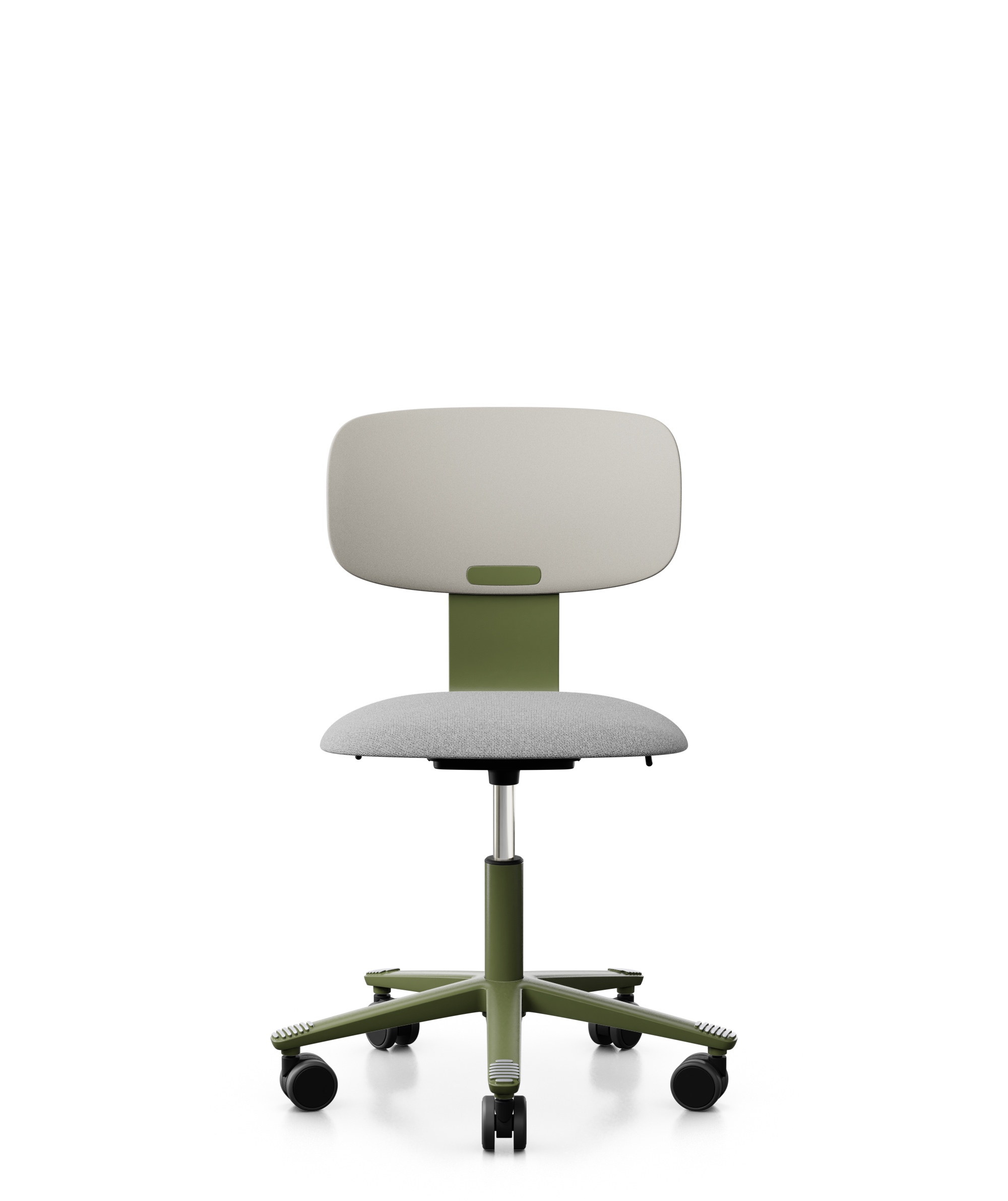 Arbeitsstuhl-Tion-Sitz-gepolstert-hellgrau-moos-grau-bmsofort-1 Homeofficestuhl Tion Sitz gepolstert