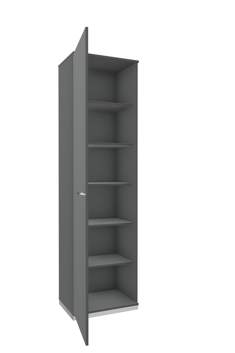 Aktenschrank-Oviedo-6-OH-Graphit-bmsofort-2 Oviedo Home Flügeltürenschrank