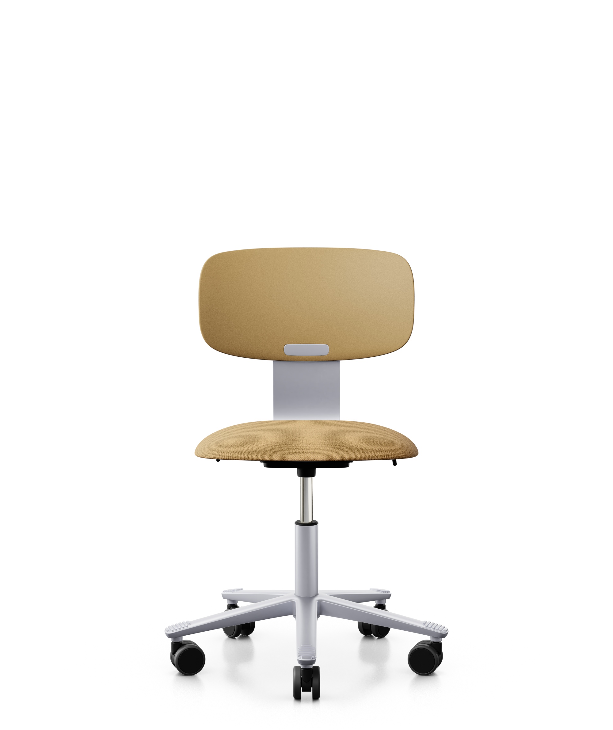 Arbeitsstuhl-Tion-Sitz-gepolstert-ocker-silber-ocker-bmsofort-1 Homeofficestuhl Tion Sitz gepolstert