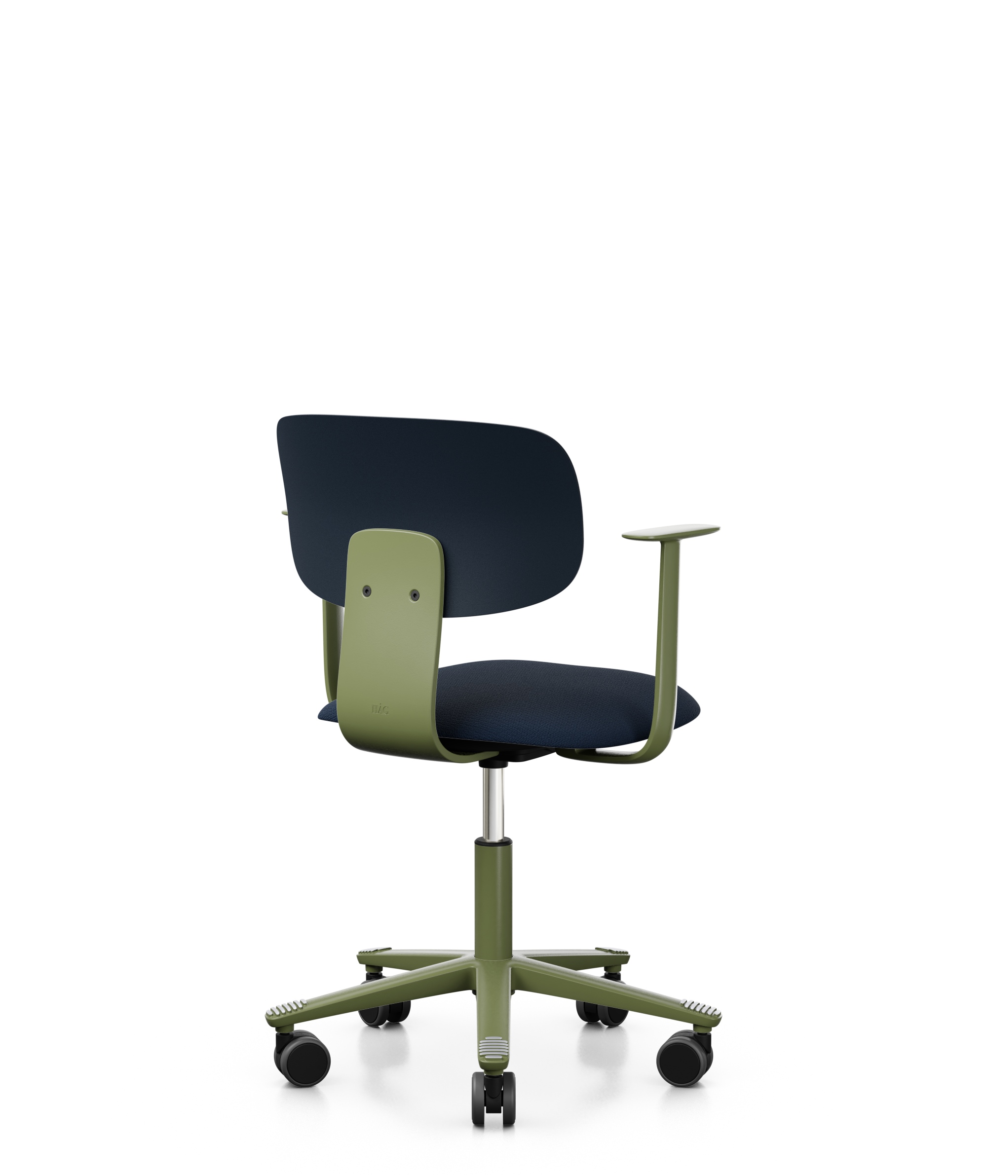 Arbeitsstuhl-Tion-Sitz-gepolstert-dunkelblau-moos-dunkelblau-bmsofort-3 Homeofficestuhl Tion Sitz gepolstert