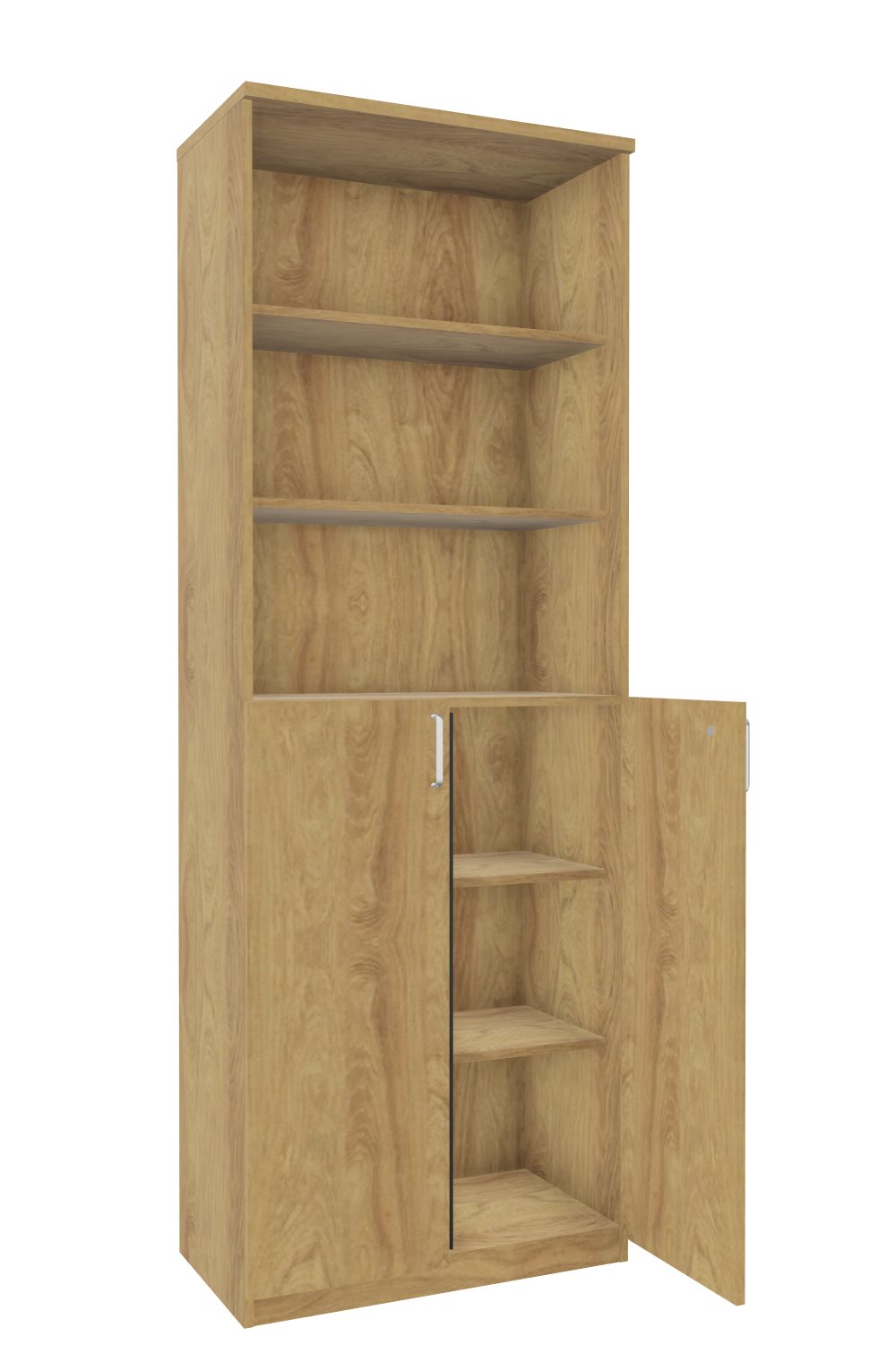 Modulschrank-6OH-3OH-Türen-Tarragona-Pacana-Pacana-Alufarben-bmsofort-2 Tarragona Modulschrank