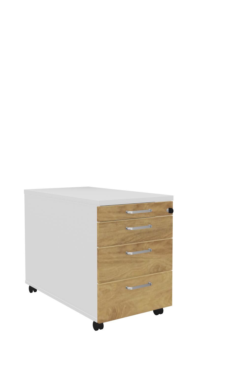 Tarragona Rollcontainer mit Schubkästen