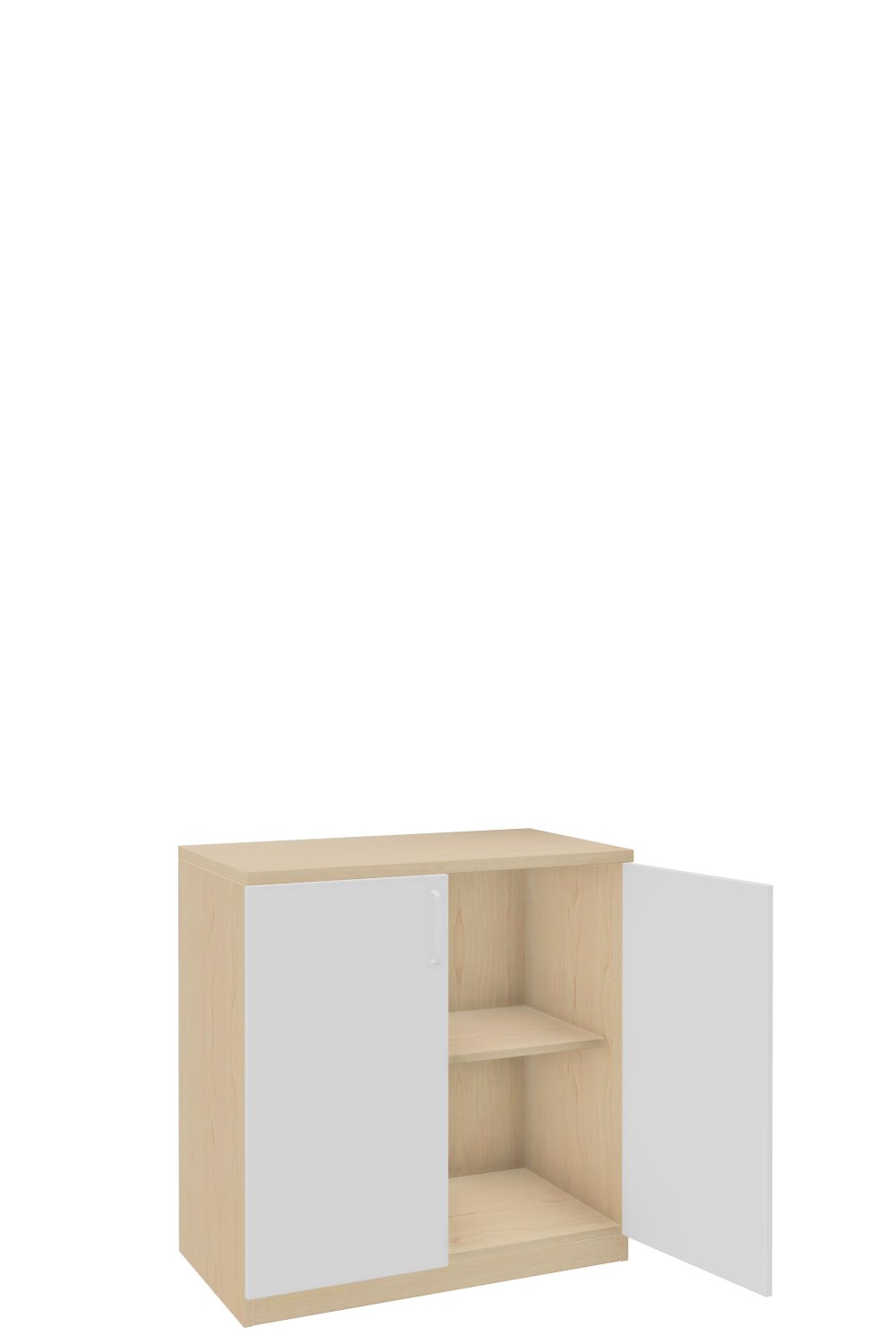 Aktenschank-2-OH-Tarragona-Ahorn-Weiss-Weiss-bmsofort-2 Tarragona Aktenschrank