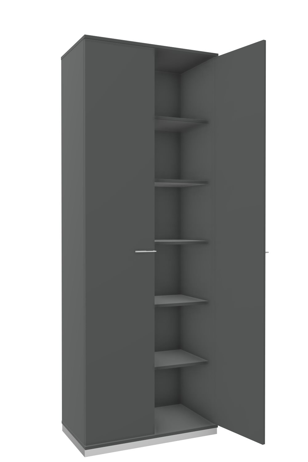 Aktenschrank-Oviedo-6-OH-Graphit-bmsofort-2 Oviedo Home Flügeltürenschrank