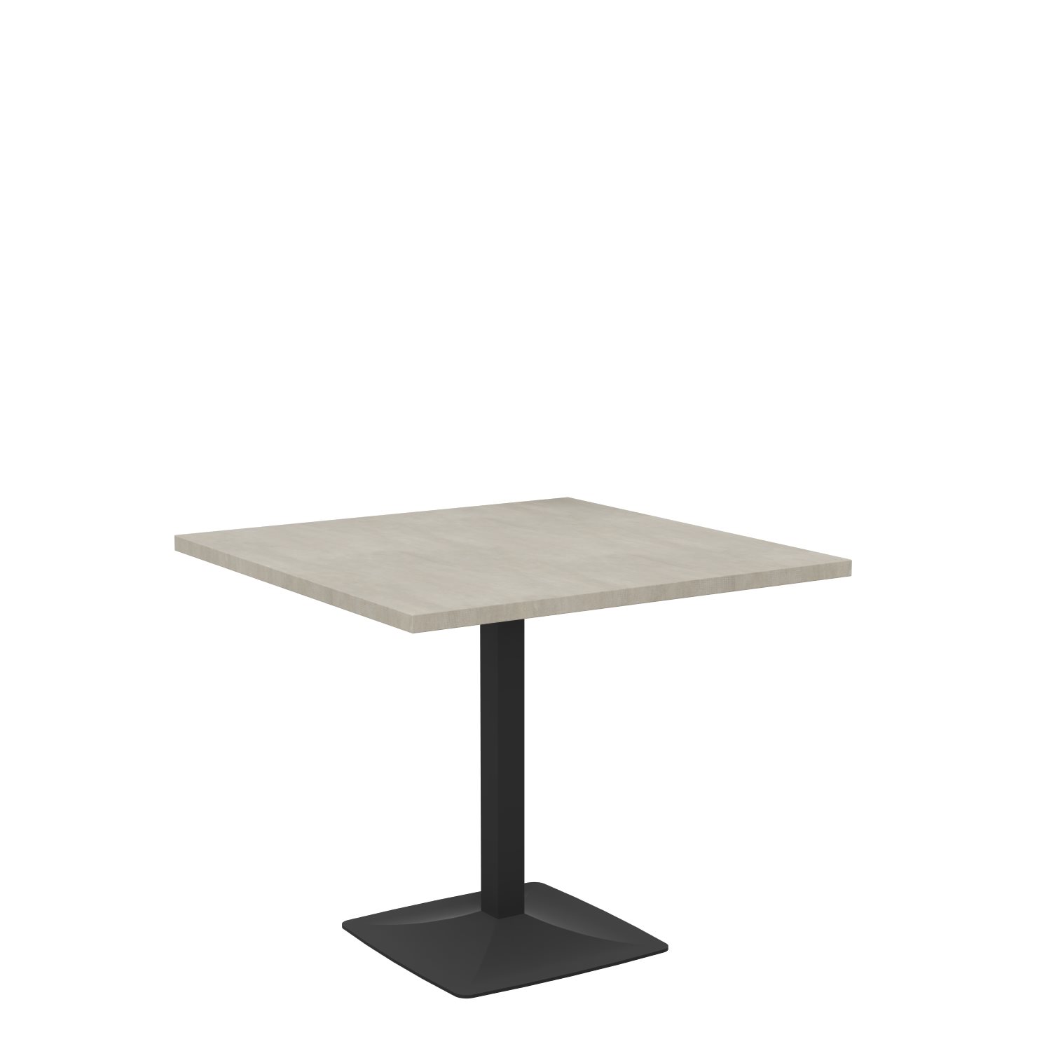 Bistrotisch-90x90-beton-anthrazit-bmsofort-1 Kommunikation Konferenztisch Rechteckform