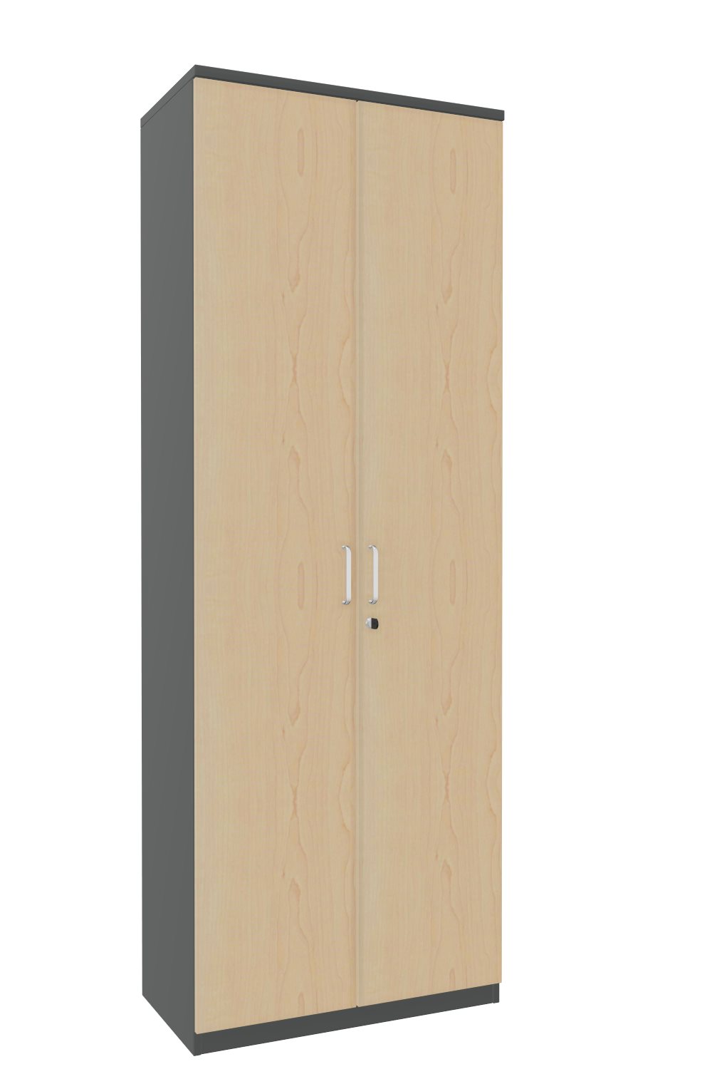 Aktenschank-6-OH-Tarragona-Graphit-Ahorn-Alufarben-bmsofort-1 Tarragona Aktenschrank