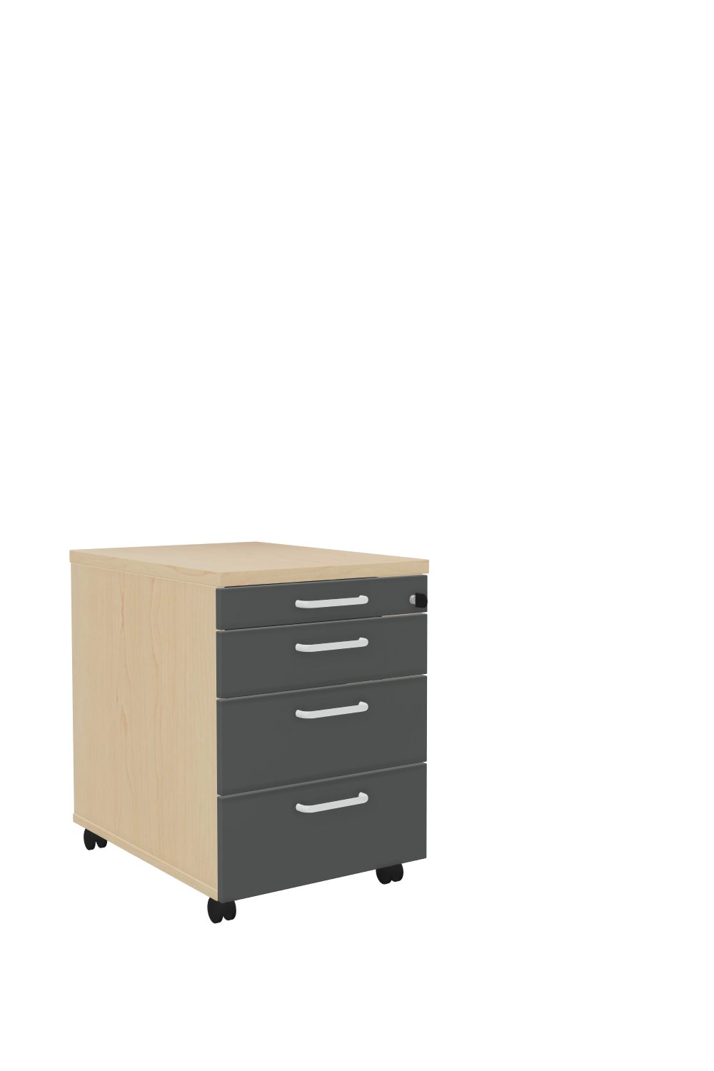 Tarragona Rollcontainer mit Schubkästen