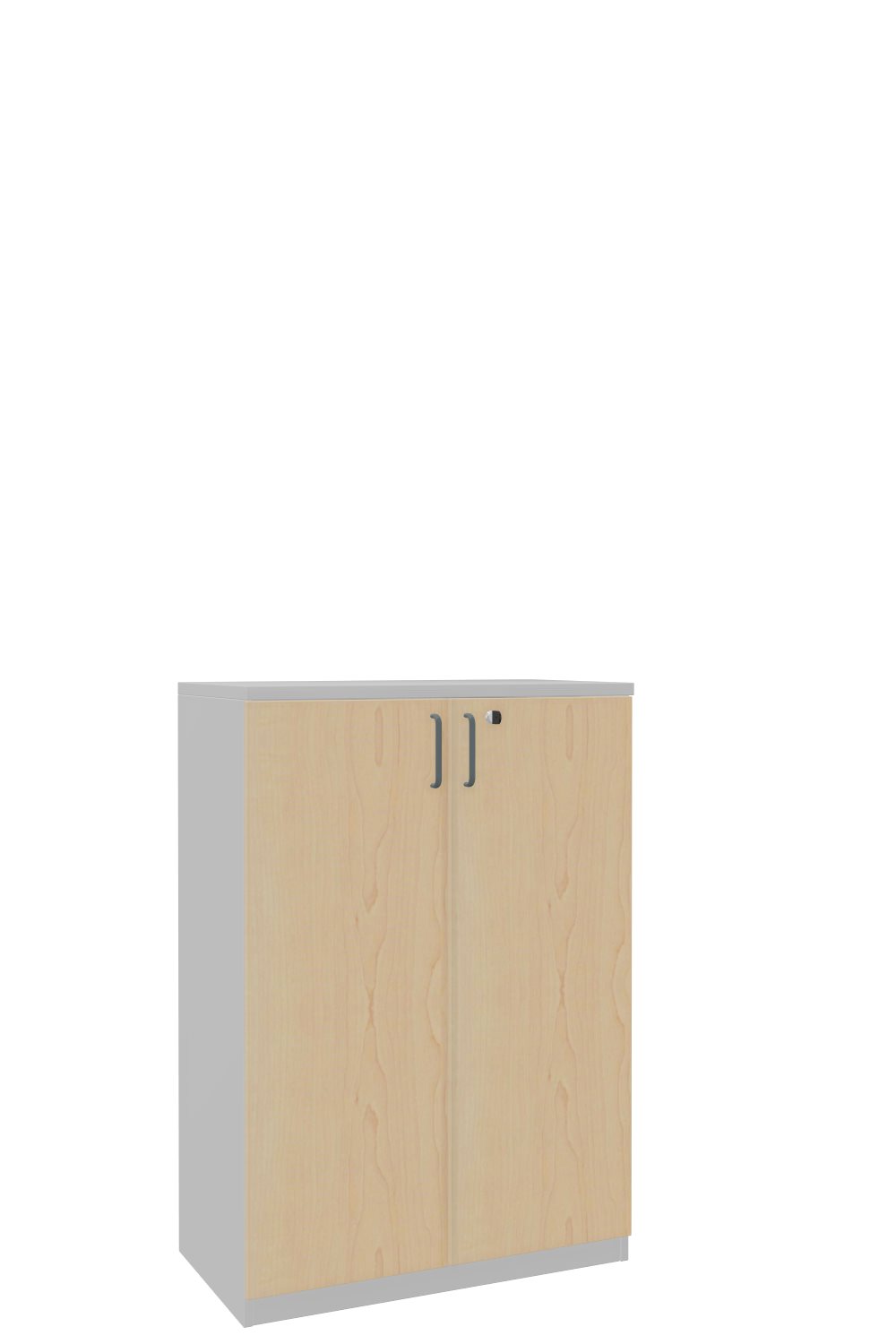 Aktenschank-3-OH-Tarragona-Officegrau-Ahorn-Dunkelgrau-bmsofort-1 Tarragona Aktenschrank