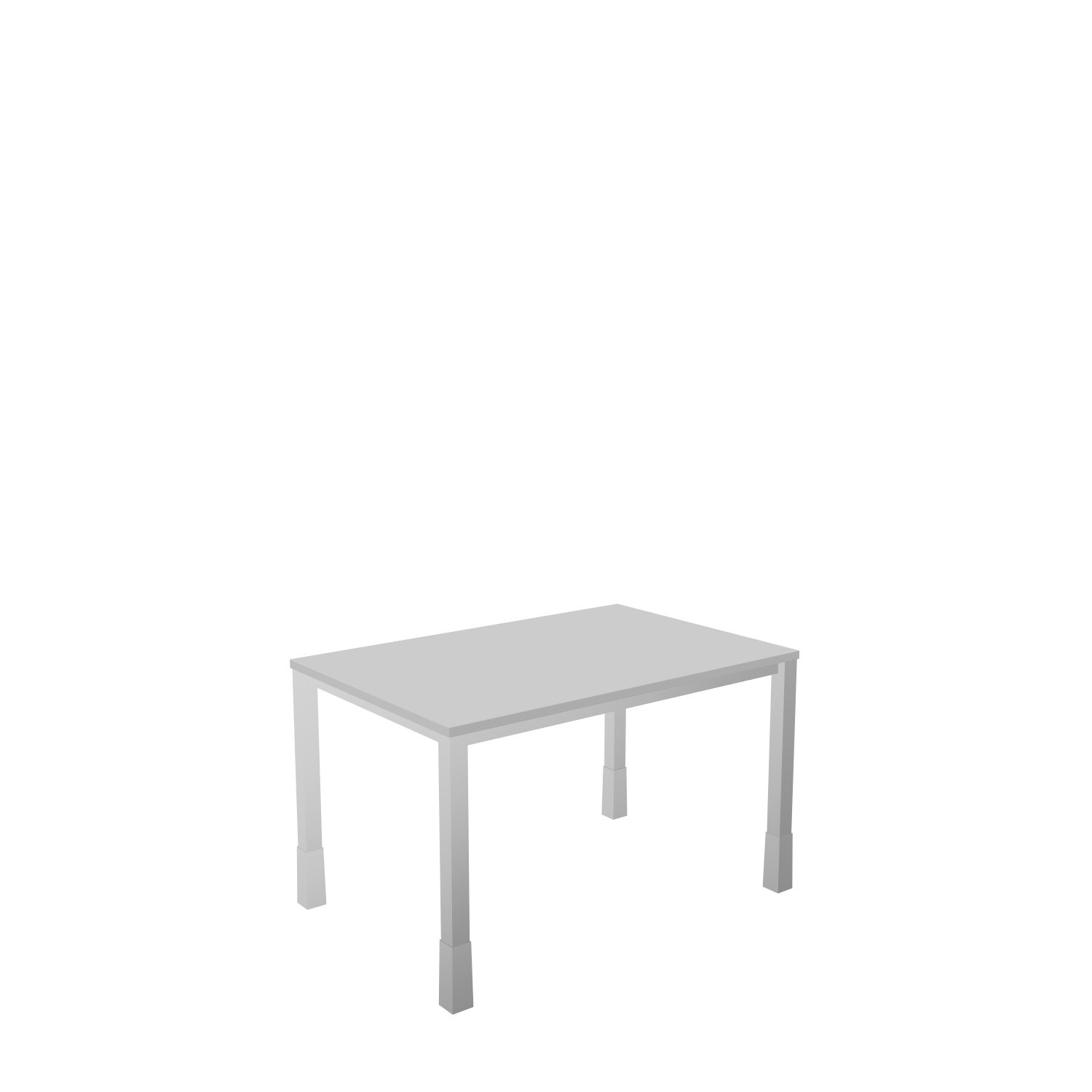 Schreibtisch-Quadratrohr-Tarragona-120-80-officegrau-alu-bmsofort-1 Tarragona Rechtecktisch