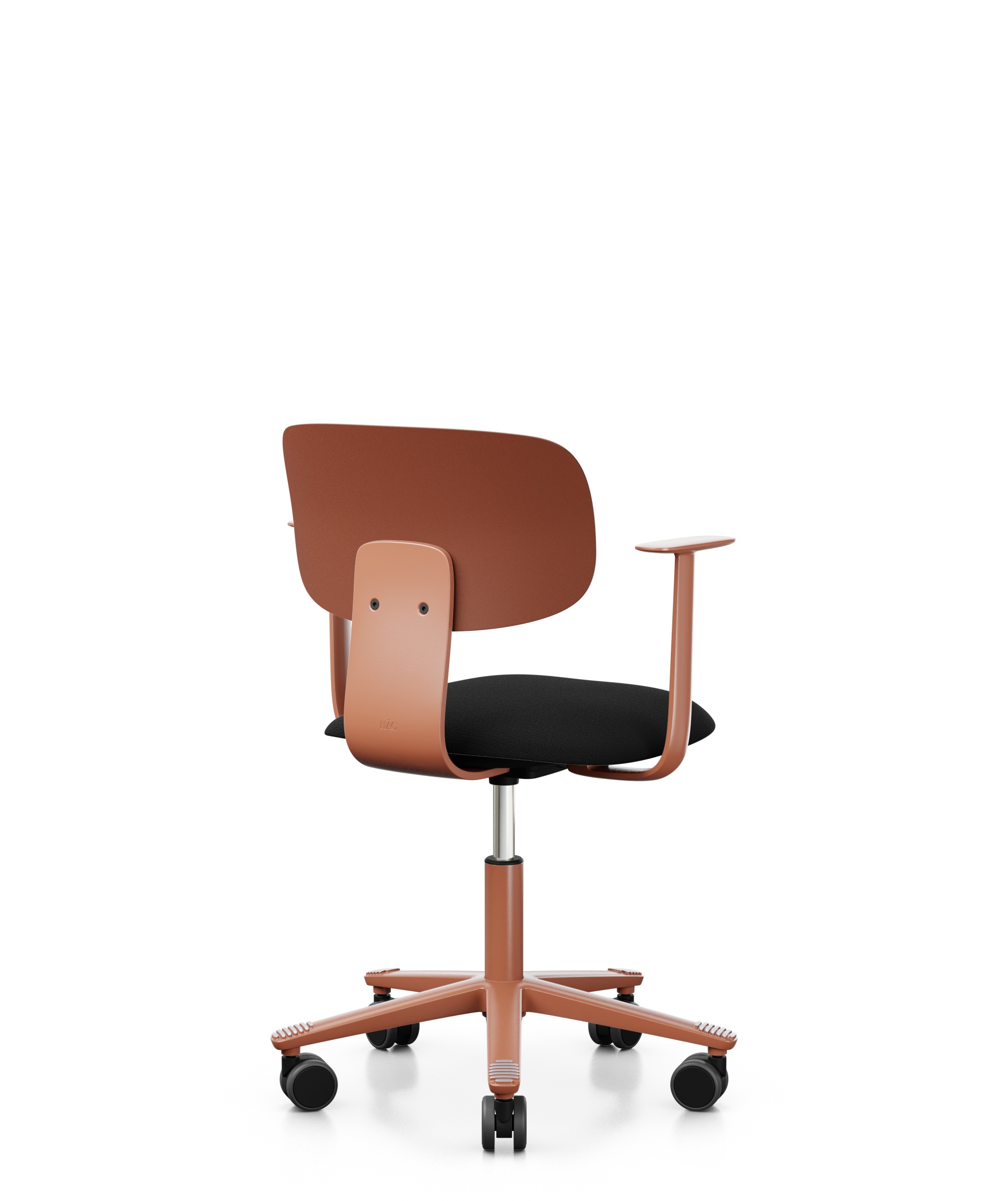 Arbeitsstuhl-Tion-Sitz-gepolstert-kastanie-rose-schwarz-bmsofort-3 Homeofficestuhl Tion Sitz gepolstert