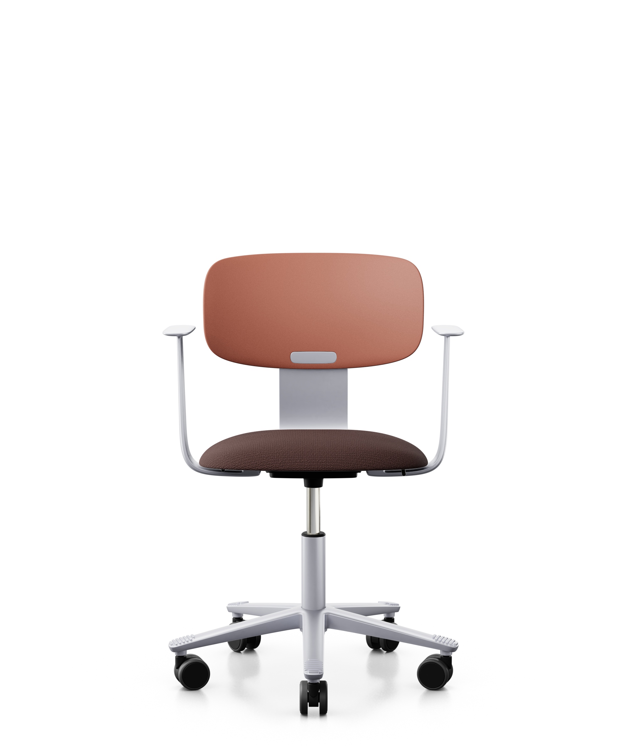 Arbeitsstuhl-Tion-Sitz-gepolstert-rose-silber-kastanie-bmsofort-1 Homeofficestuhl Tion Sitz gepolstert