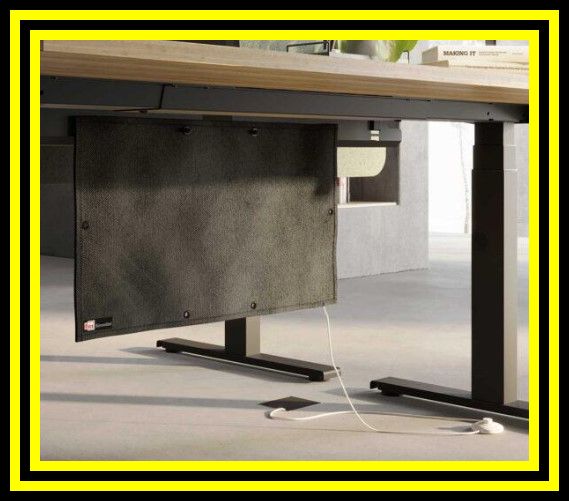 Schreibtischheizung Anthrazit *BLACK WEEK EDITION*