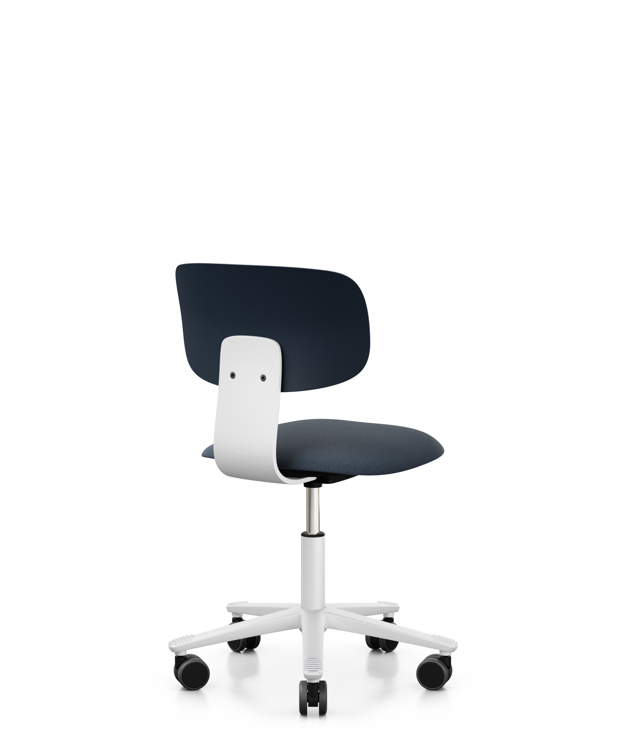 Arbeitsstuhl-Tion-Sitz-gepolstert-dunkelblau-weiss-dunkelblau-bmsofort-3 Homeofficestuhl Tion Sitz gepolstert