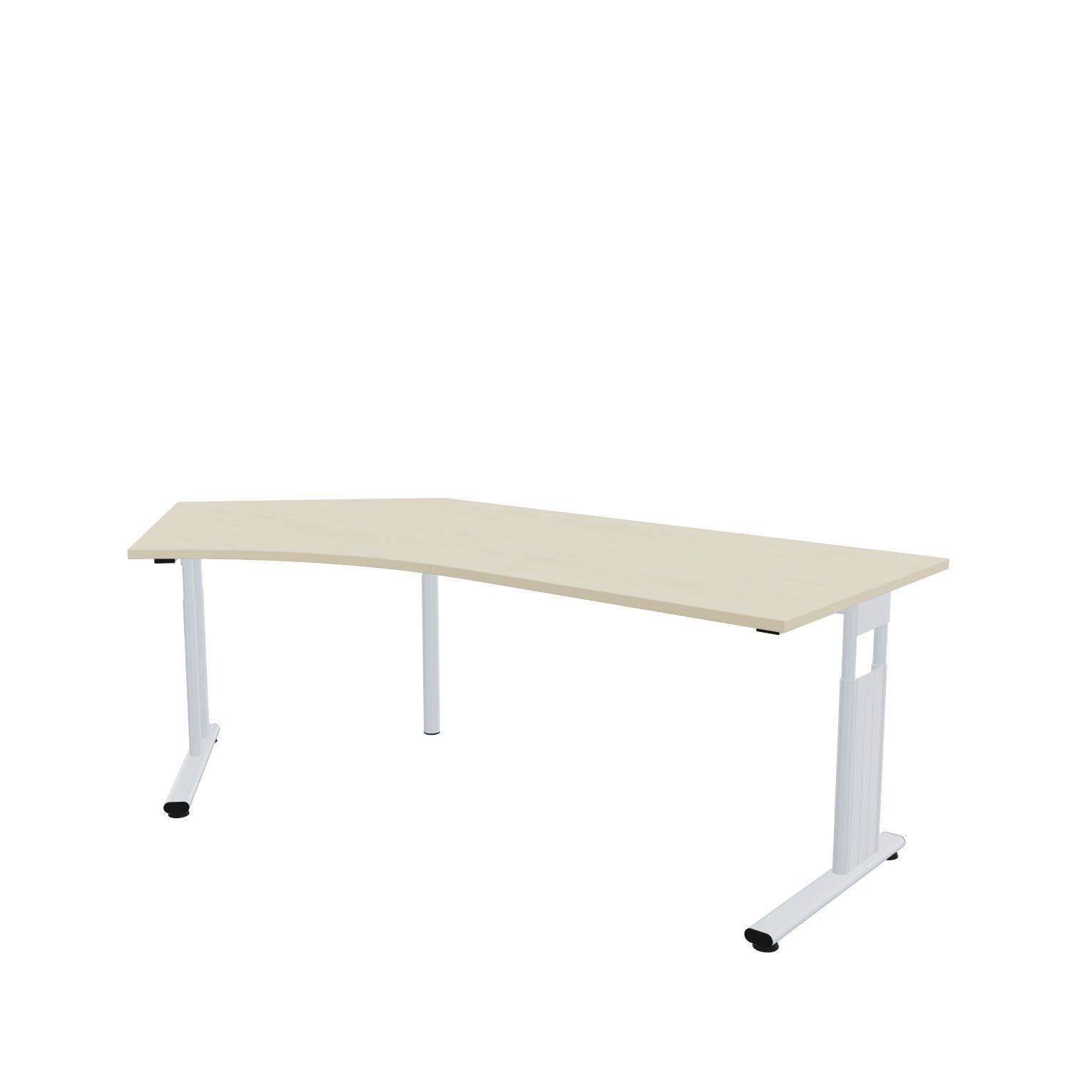 Freiformtisch-135-Grad-Imola-C-ahorn-alu-bmsofort-1 Imola Freiformtisch