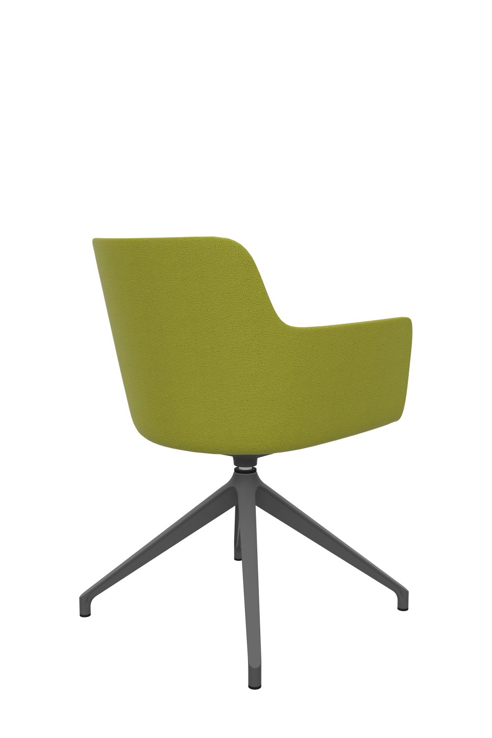 Besucherstuhl-Lucca-Sternfusskreuz-grün-anthrazit-bmsofort-2 Objektstuhl Lucca