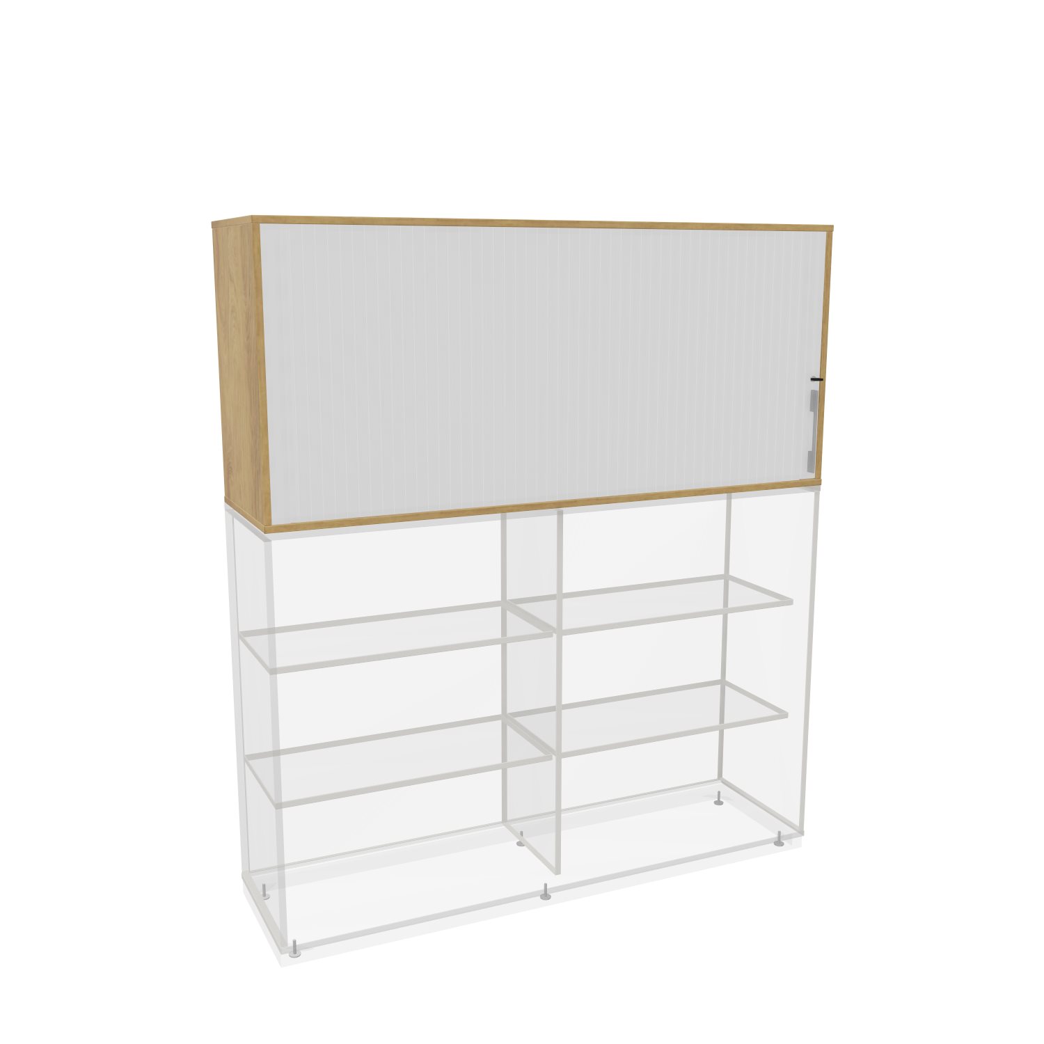 Querrolladenaufsatz-Oviedo-2OH-pacana-weiss-bmsofort-1 Oviedo Rollladenschrank