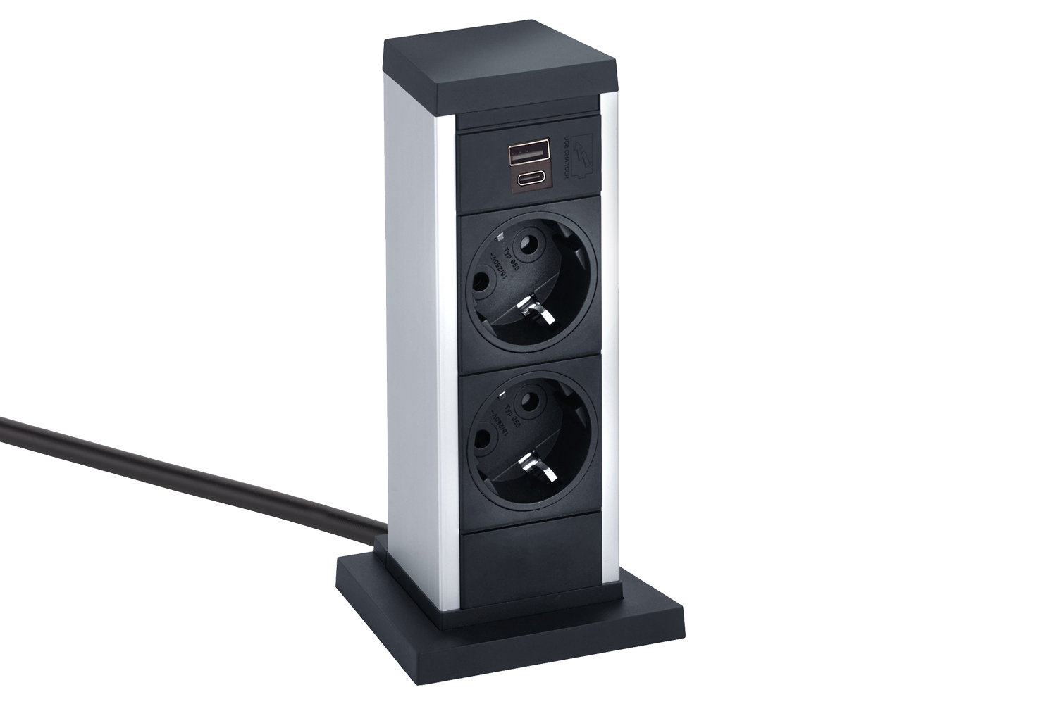 DockUp-Steckdose-USB-silber-bmsofort-1 DockUp