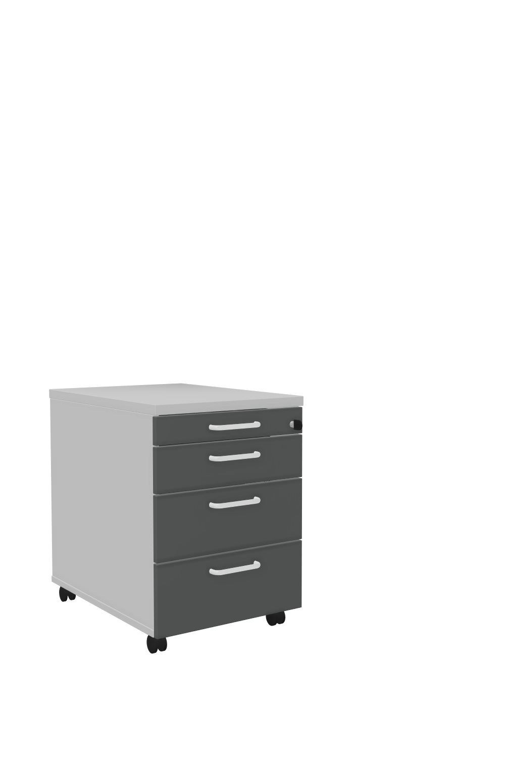 Tarragona Rollcontainer mit Schubkästen