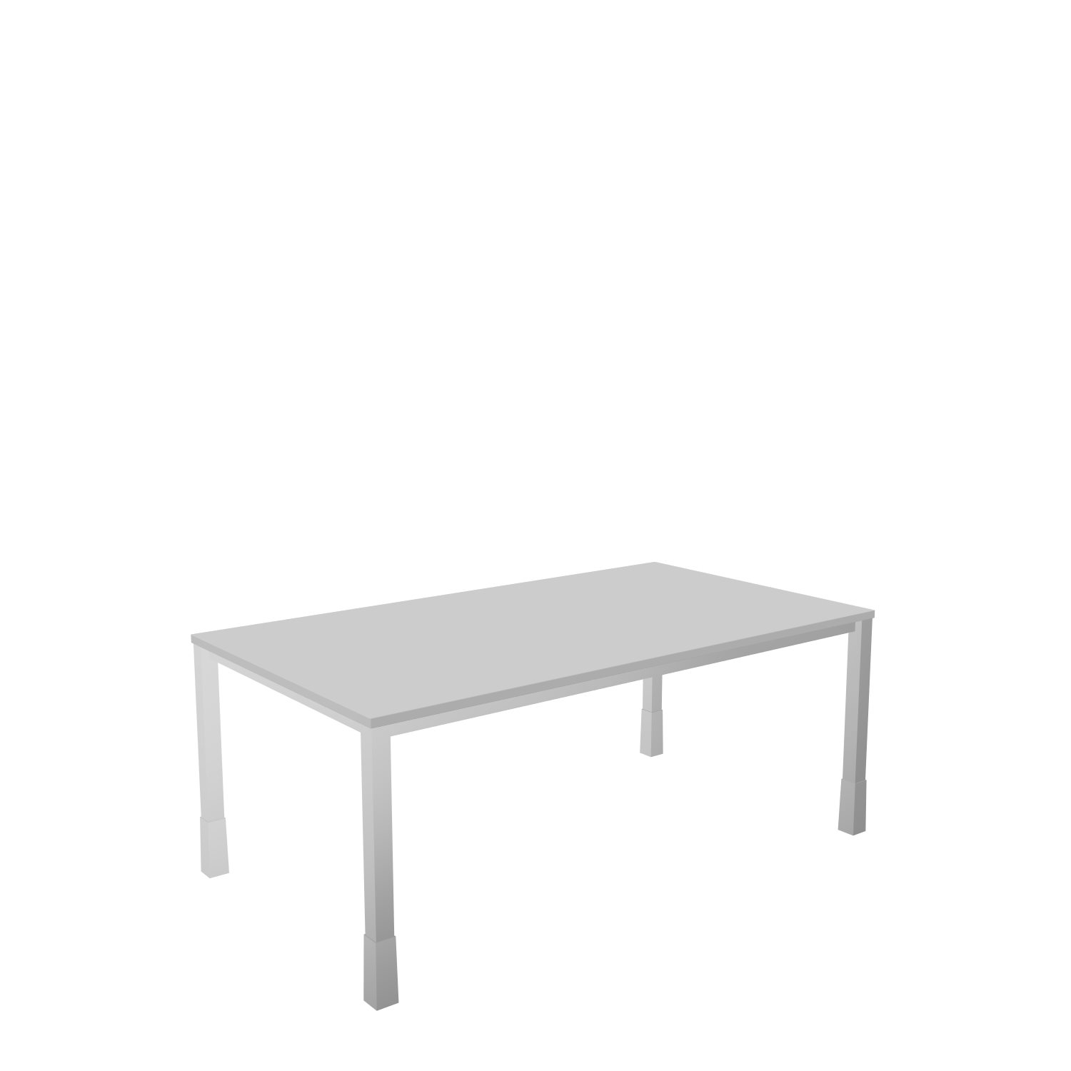 Schreibtisch-Quadratrohr-Tarragona-180-100-officegrau-alu-bmsofort-1 Tarragona Rechtecktisch