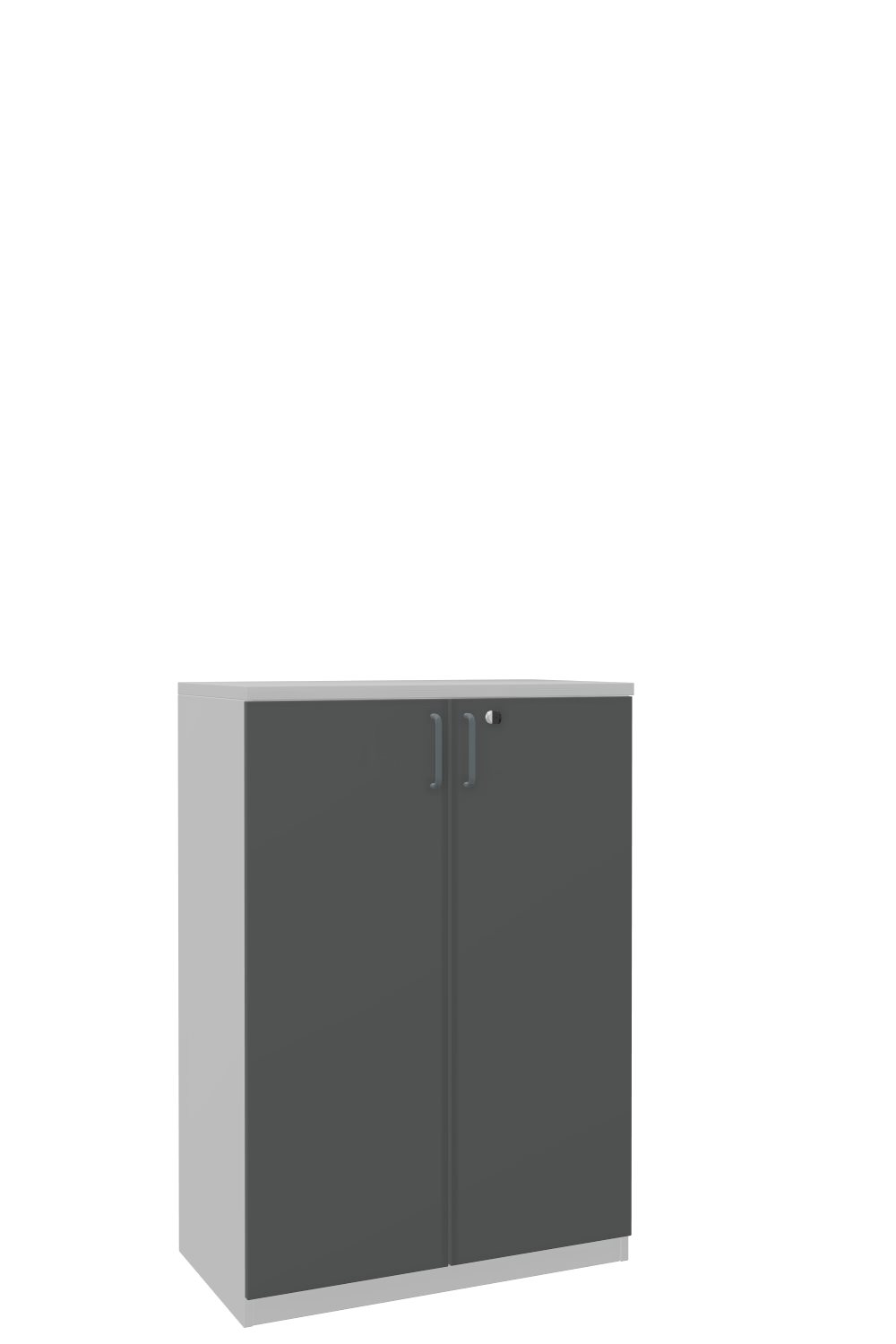 Aktenschank-3-OH-Tarragona-Officegrau-Graphit-Dunkelgrau-bmsofort-1 Tarragona Aktenschrank