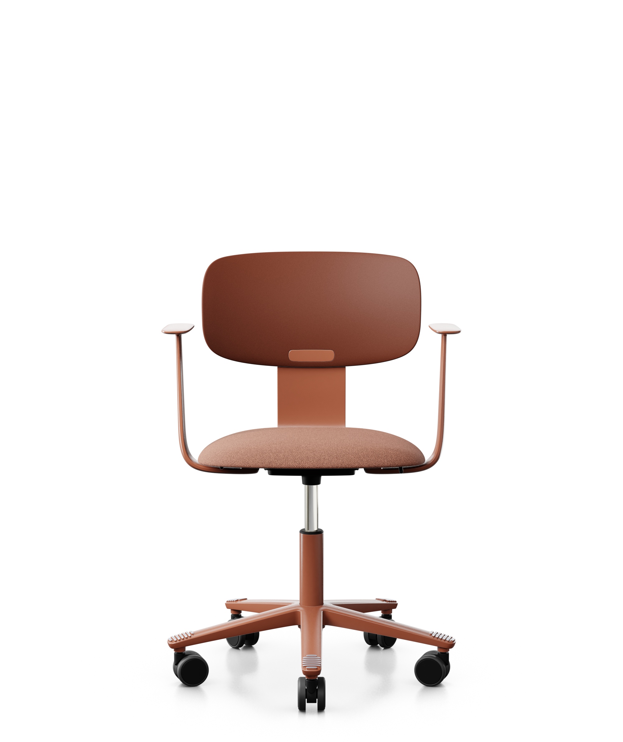 Arbeitsstuhl-Tion-Sitz-gepolstert-kastanie-rose-rot-bmsofort-1 Homeofficestuhl Tion Sitz gepolstert