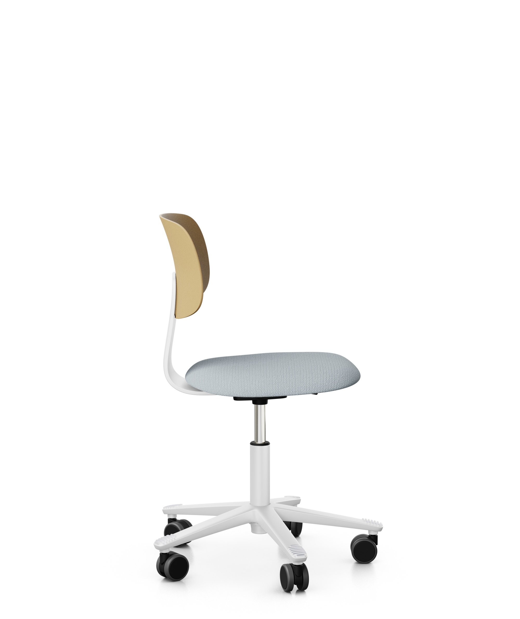 Arbeitsstuhl-Tion-Sitz-gepolstert-ocker-weiss-hellgrau-bmsofort-2 Homeofficestuhl Tion Sitz gepolstert